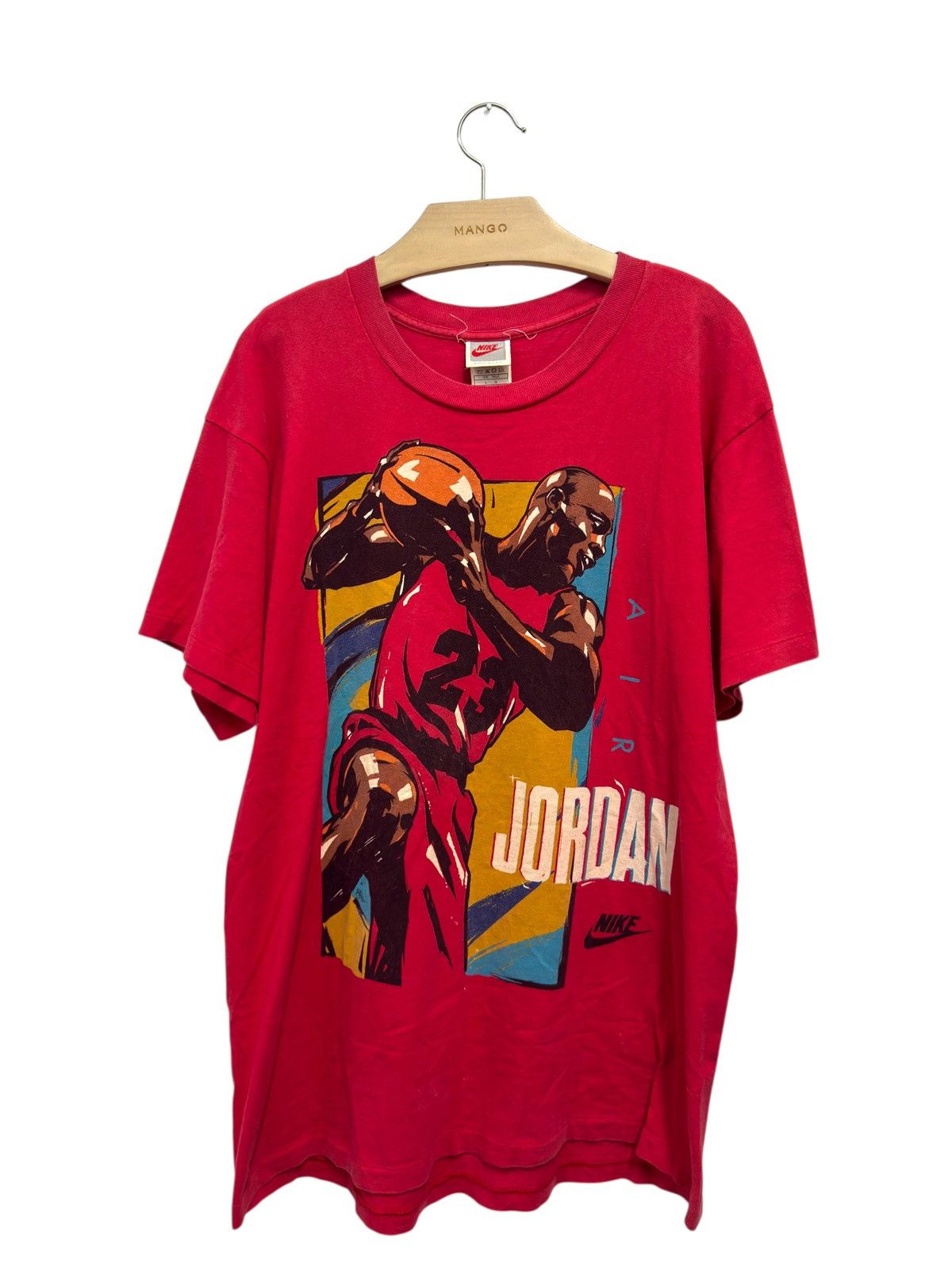 Nike Vintage Nike Jordan Tee Size US L / EU 52-54 / 3 - 1 Thumbnail