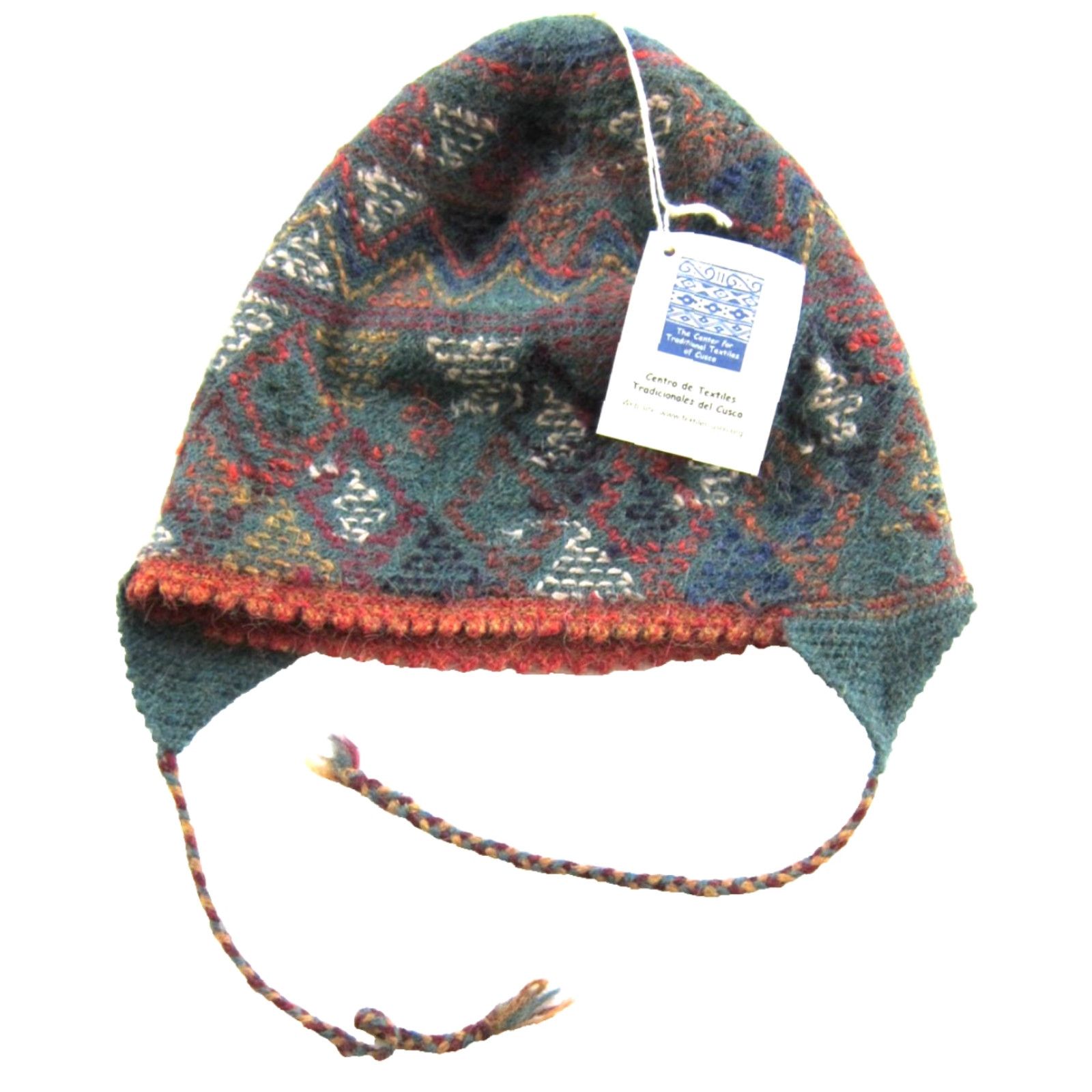 Pinko NWT The Center For Traditional Textiles Of Cusco Peru Hand Woven Pink Beanie Hat Small Size ONE SIZE - 4 Thumbnail
