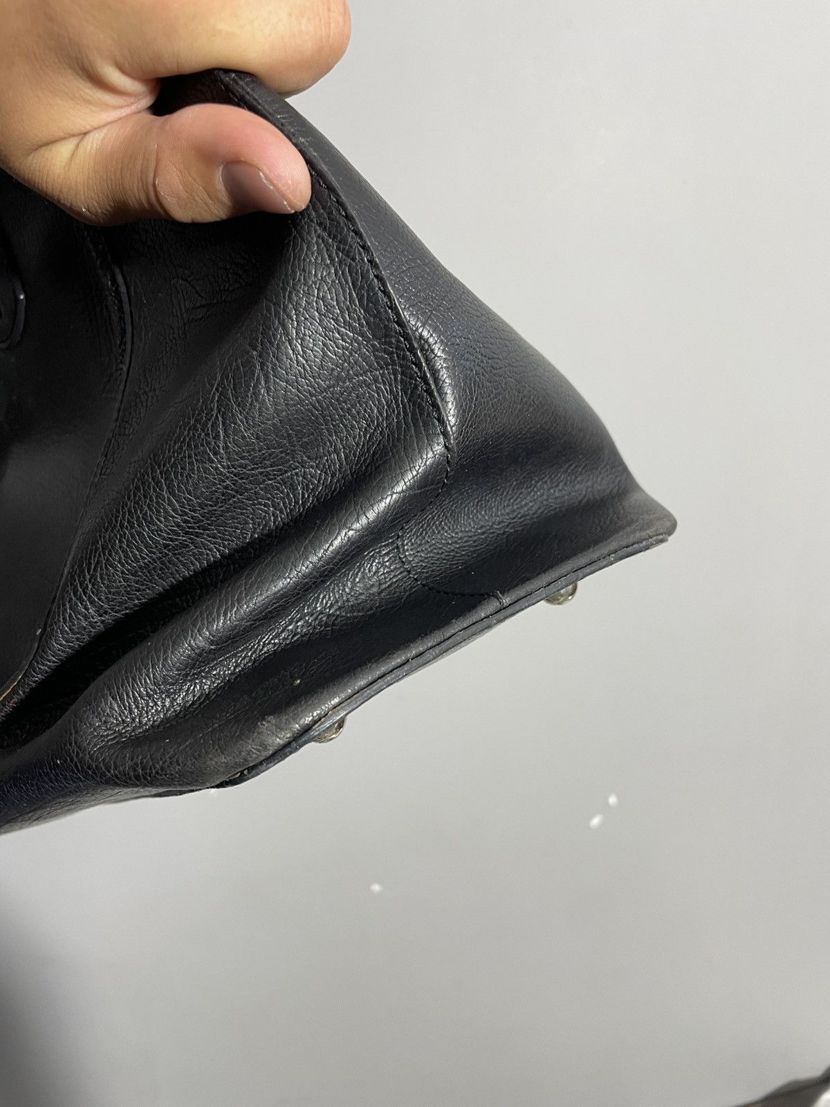 Tod's Tod’s Luxury Black Leather Handle Bag 32x46cm Size ONE SIZE - 10 Thumbnail