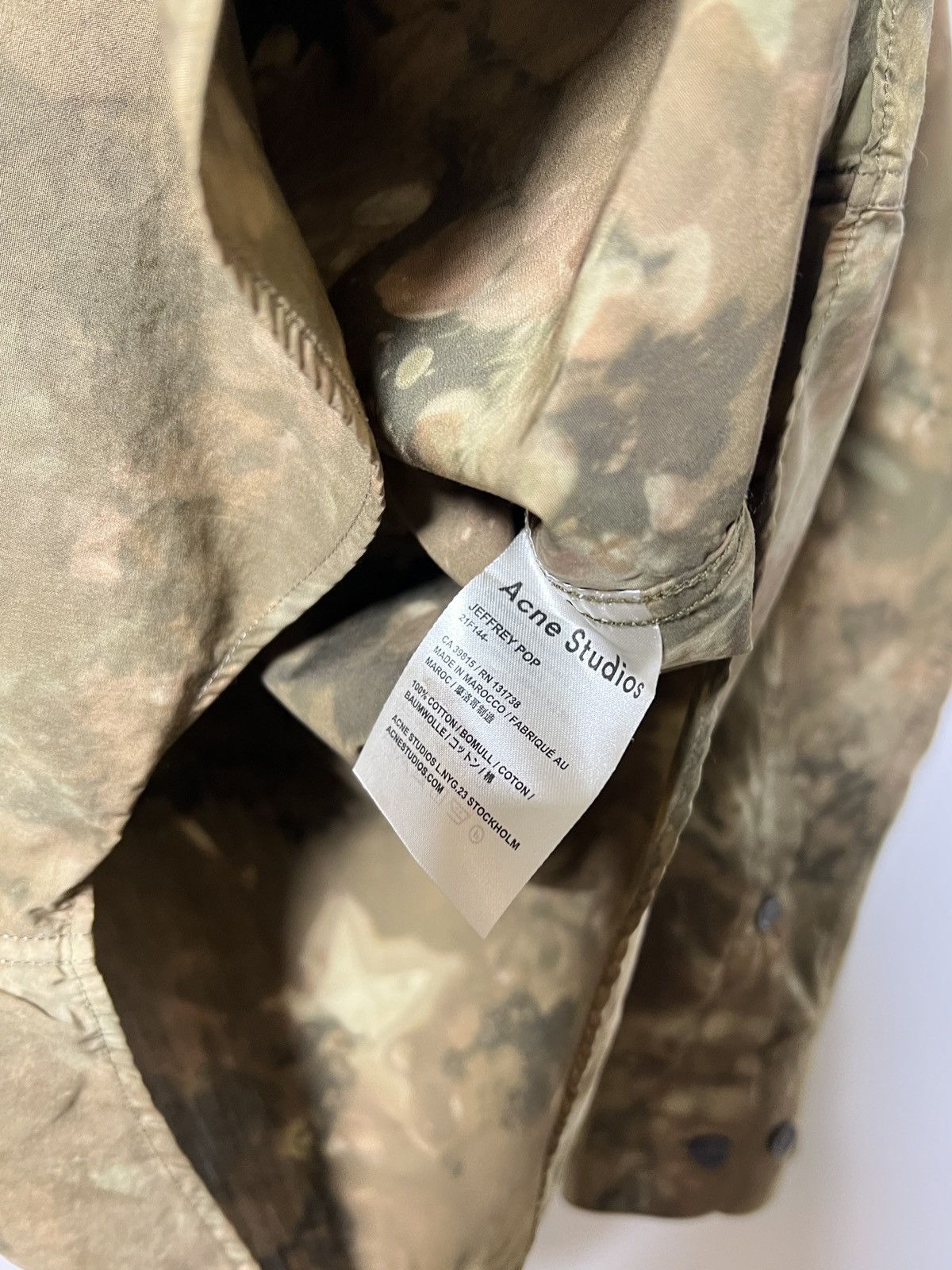 Acne Studios acne vintage mud travis cactus shirt tie dye y2k Size US M / EU 48-50 / 2 - 9 Thumbnail
