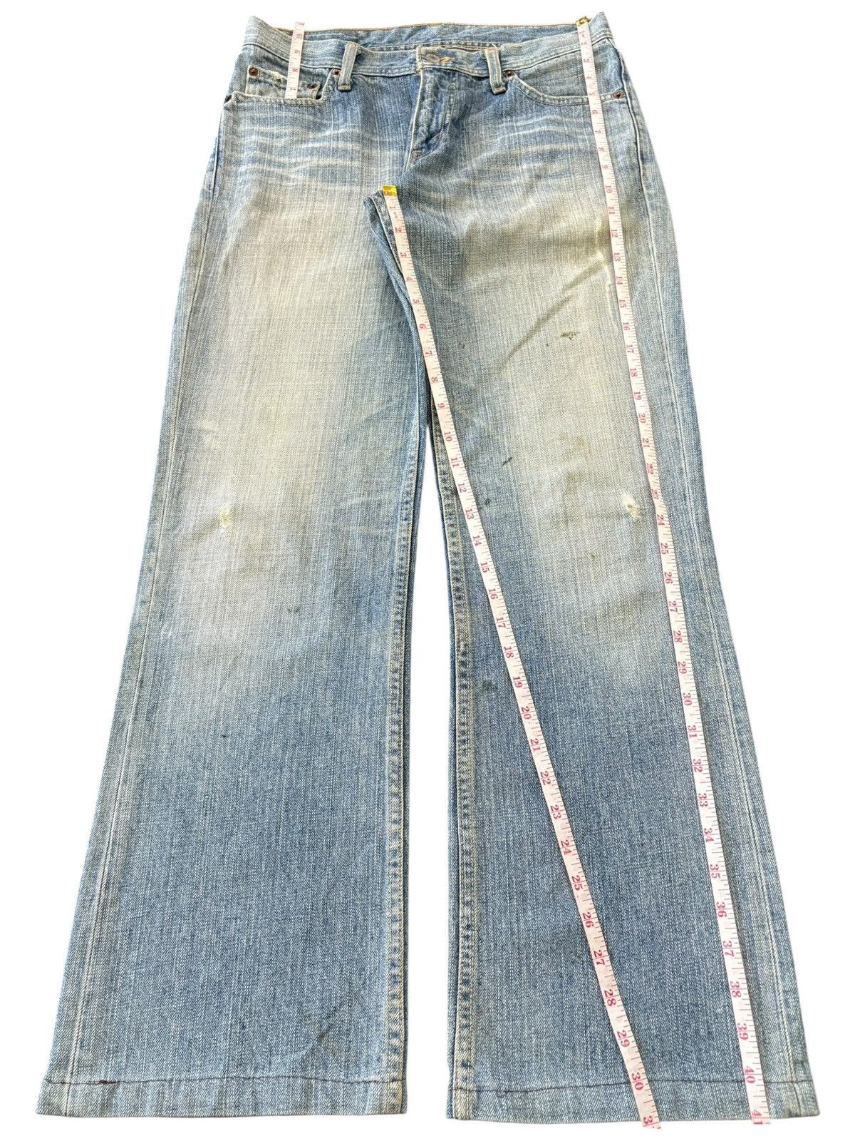 Levi's Vintage 90s Levis 537 Grunge Distressed Flare Jeans Size US 30 / EU 46 - 8 Thumbnail