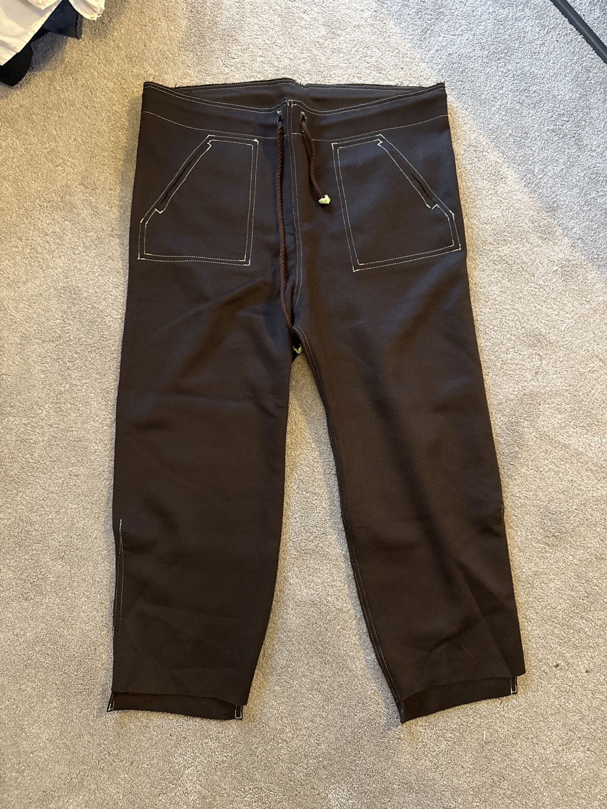 Other Anecho Double Face Cashmere Drawstring trousers Size US 34 / EU 50 - 1 Thumbnail