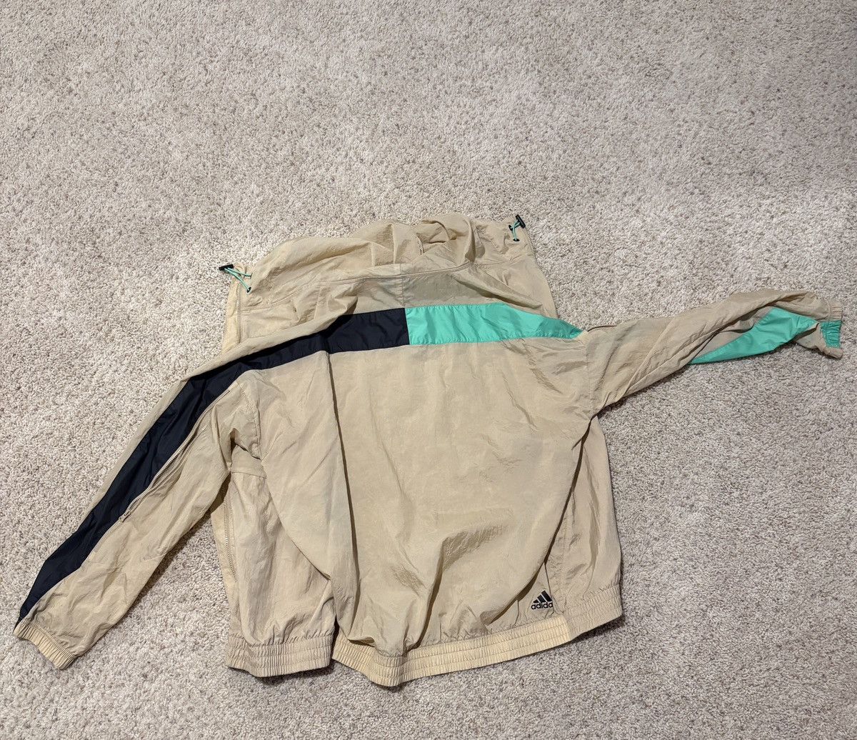 Adidas Adidas Khaki/brown windbreaker jacket Size US XL / EU 56 / 4 - 6 Thumbnail