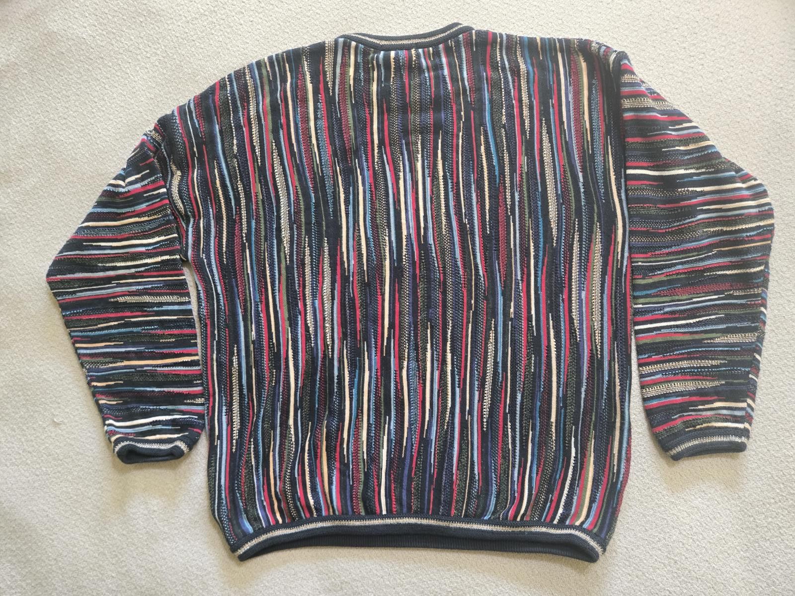 Other Tosani Sweater L | Striped Style Textured Knit Size US L / EU 52-54 / 3 - 4 Thumbnail