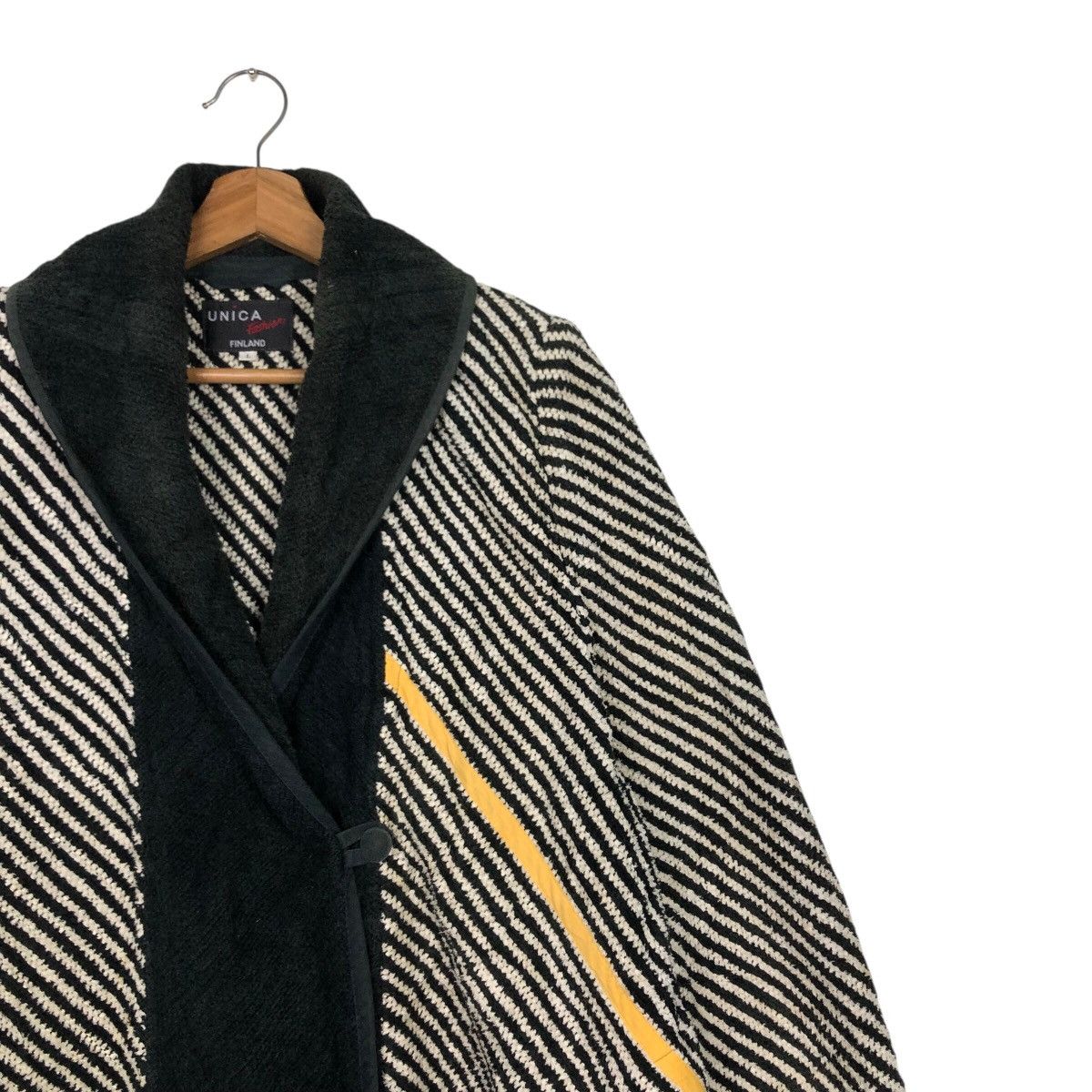 Vintage 📌Vintage Wool Jacket Herringbone Unica Finland Issey Miyake Size US L / EU 52-54 / 3 - 7 Thumbnail