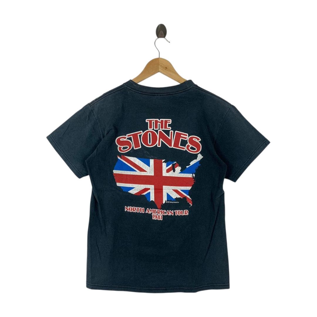 Hanes Vintage 1981 The Rolling Stones North American Tour Tee Size US S / EU 44-46 / 1 - 4 Thumbnail