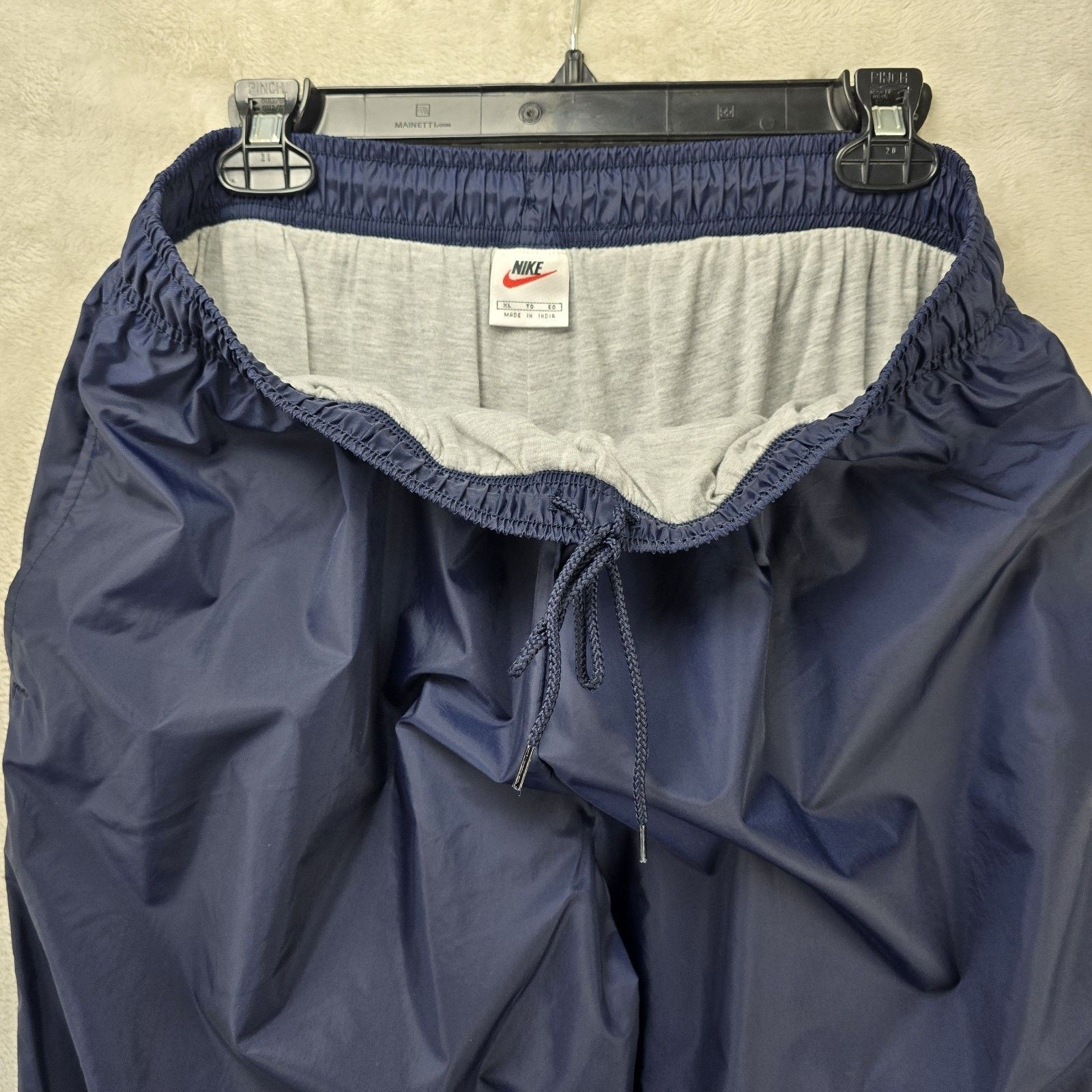 Nike Vintage Nike Windbreaker Track Pants Mens XL Blue Lined 90s Size US 34 / EU 50 - 5 Thumbnail