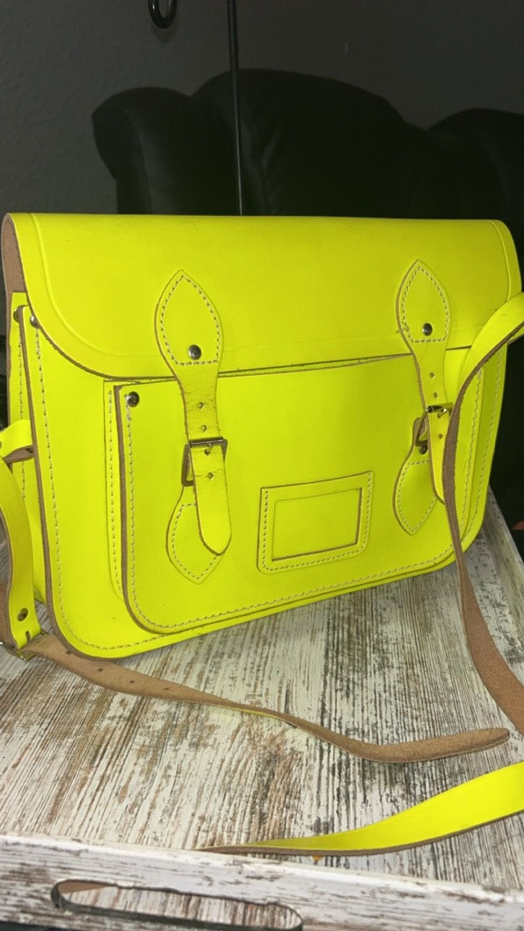 Other Women's The Cambridge Satchel Company Neon Yellow Satchel On Size ONE SIZE - 1 Thumbnail