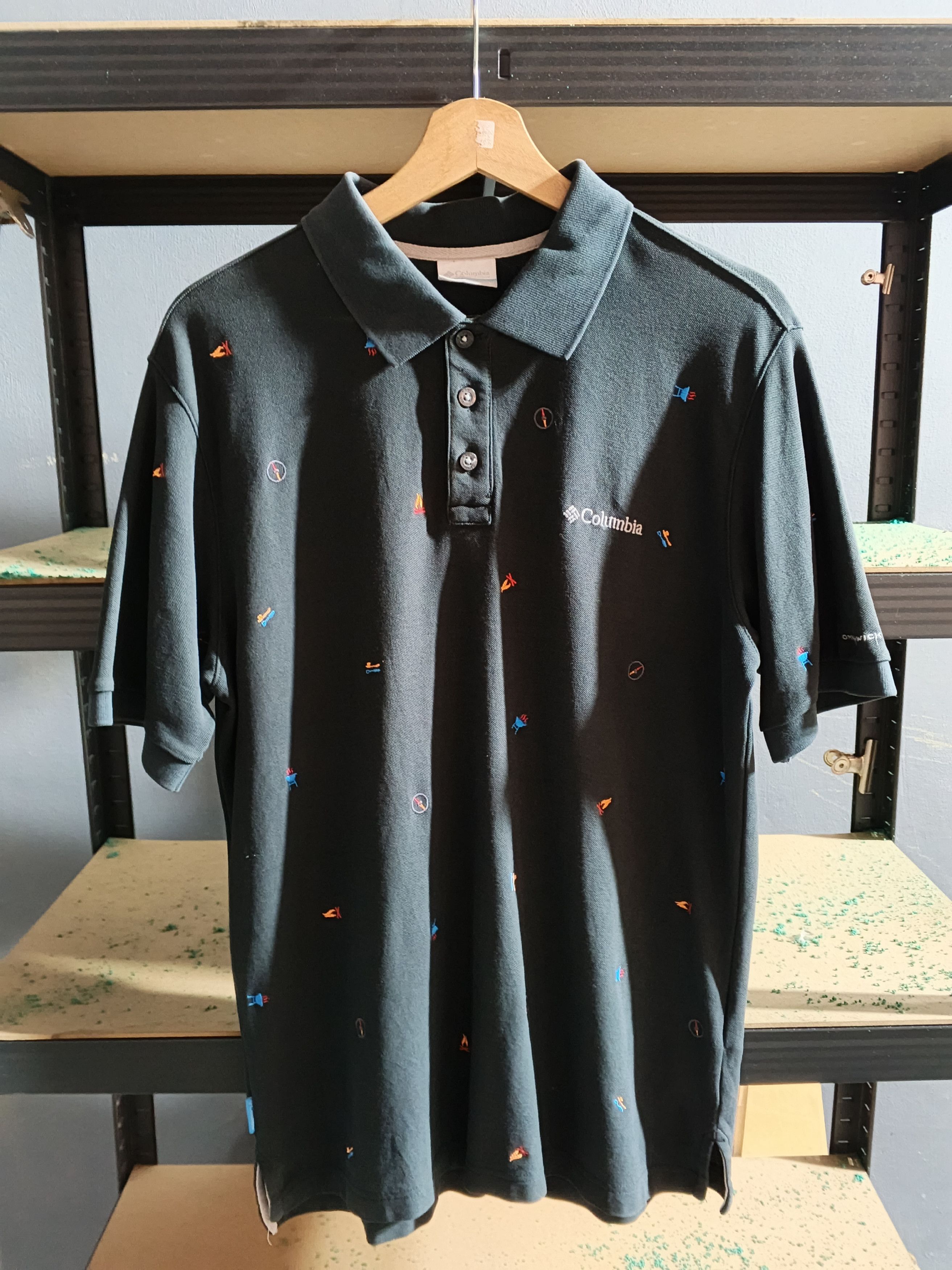 Columbia Vintage Columbia Embroided Polo Size US L / EU 52-54 / 3 - 1 Thumbnail