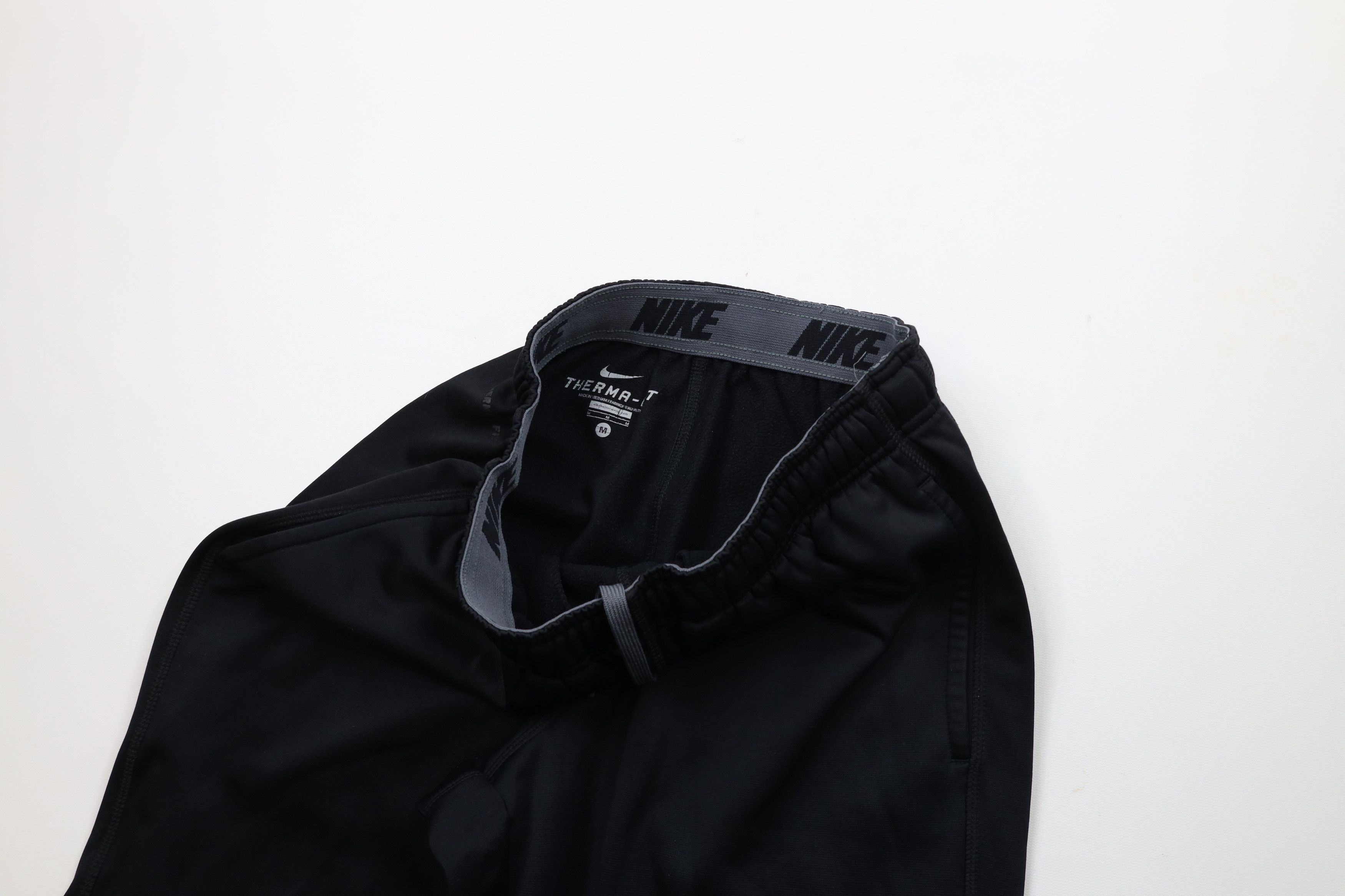 Nike × Vintage Vintage Y2K Nike Scott Mini Swoosh Wide Leg Sweatpants Size US 34 / EU 50 - 7 Thumbnail