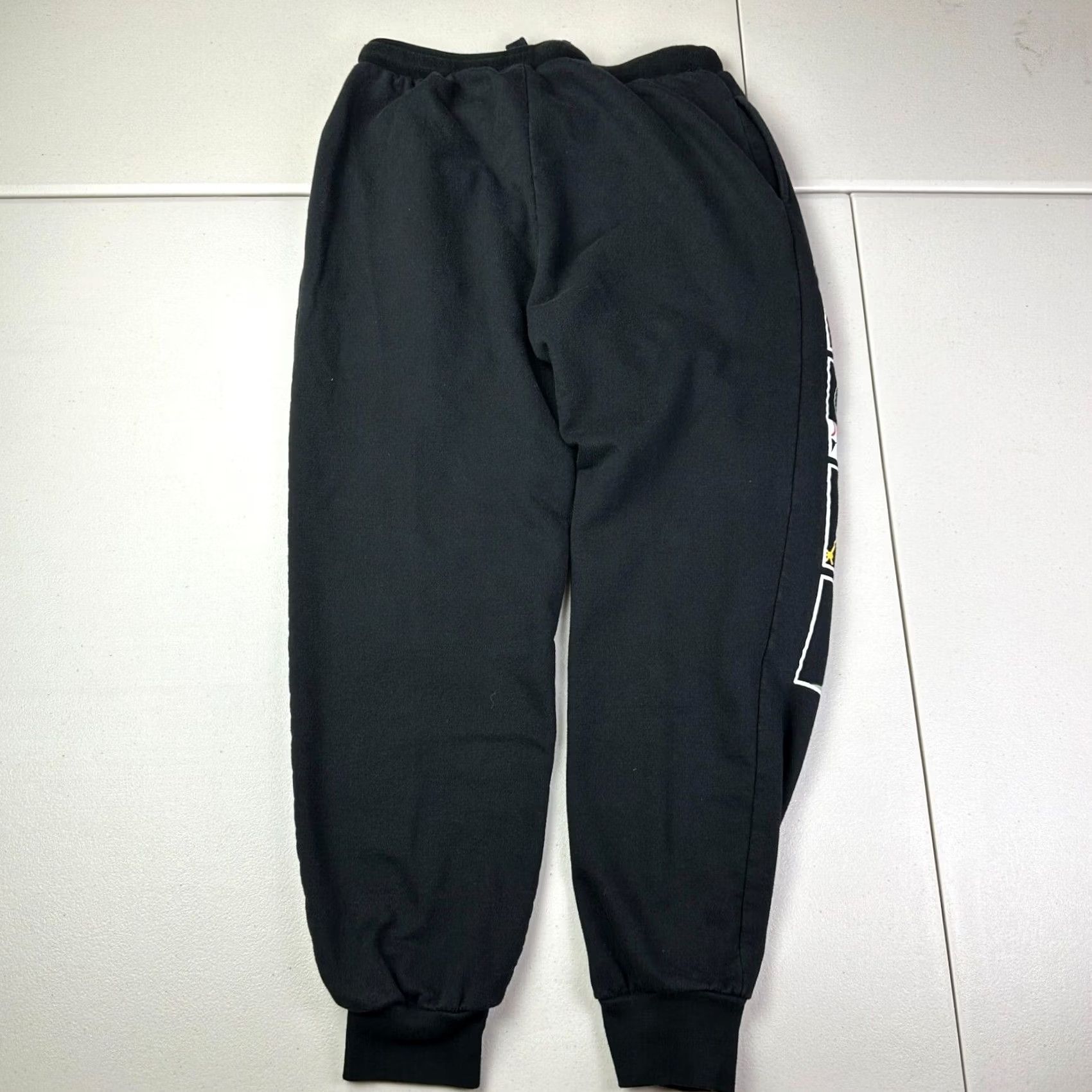 Nickelodeon VINTAGE Spongebob Squarepants Sweatpants Women M Black Cotton/Polyester NickeloDean? Size 32" / US 10 / IT 46 - 5 Thumbnail