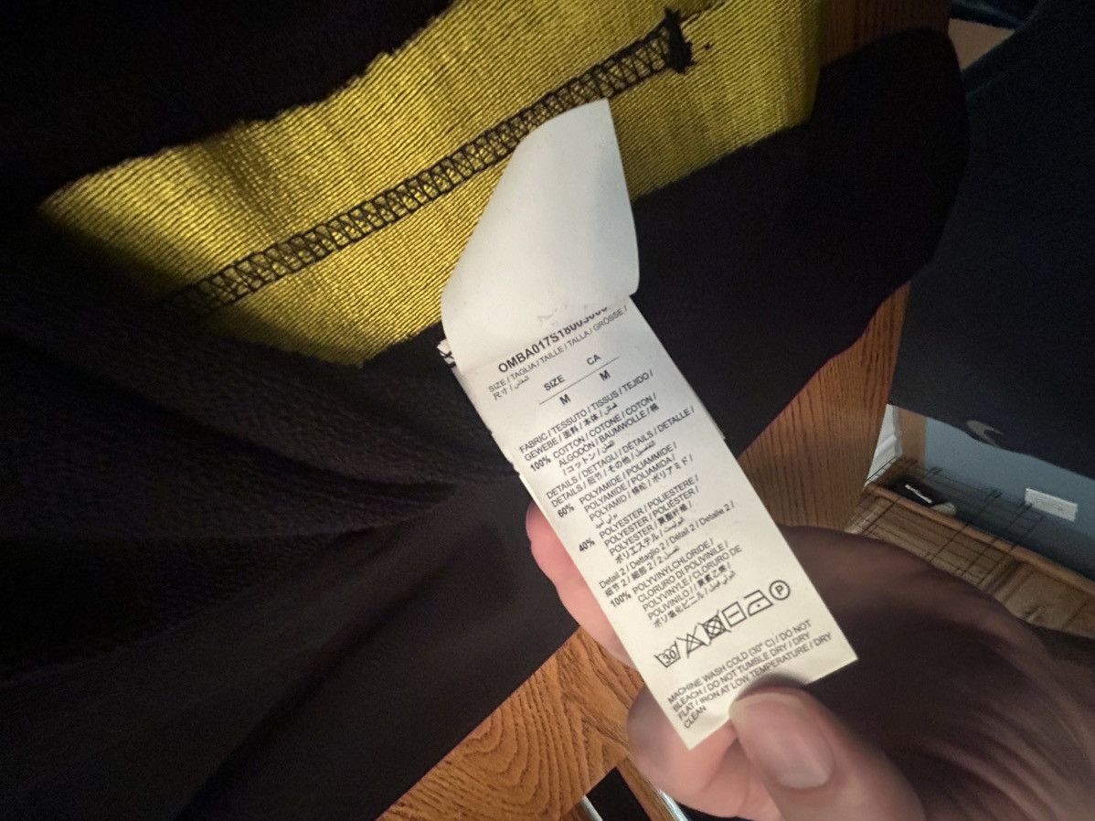 Off-White Off white black crewneck Size US M / EU 48-50 / 2 - 7 Thumbnail