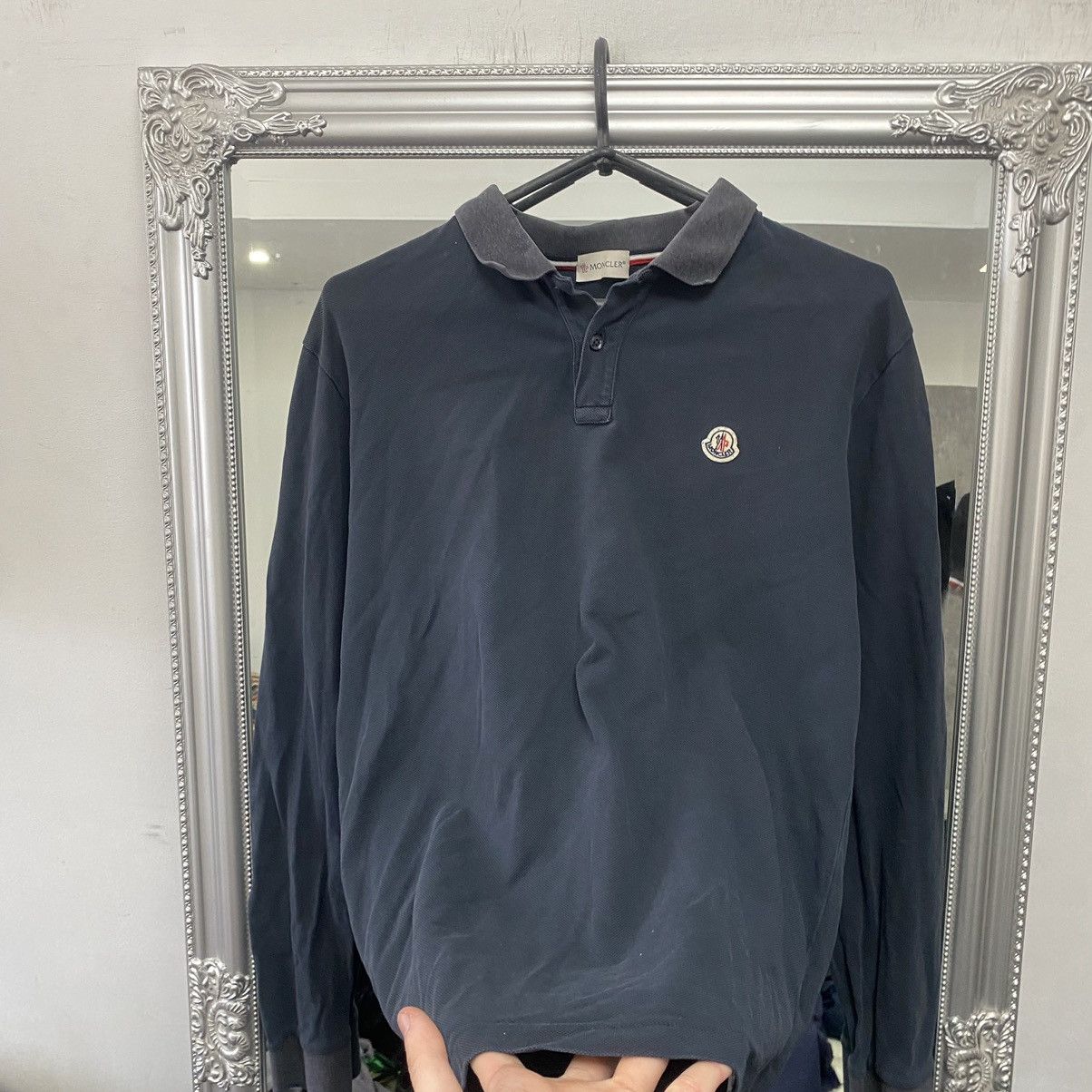 Moncler Moncler Polo Long Sleeve Size US XL / EU 56 / 4 - 3 Thumbnail