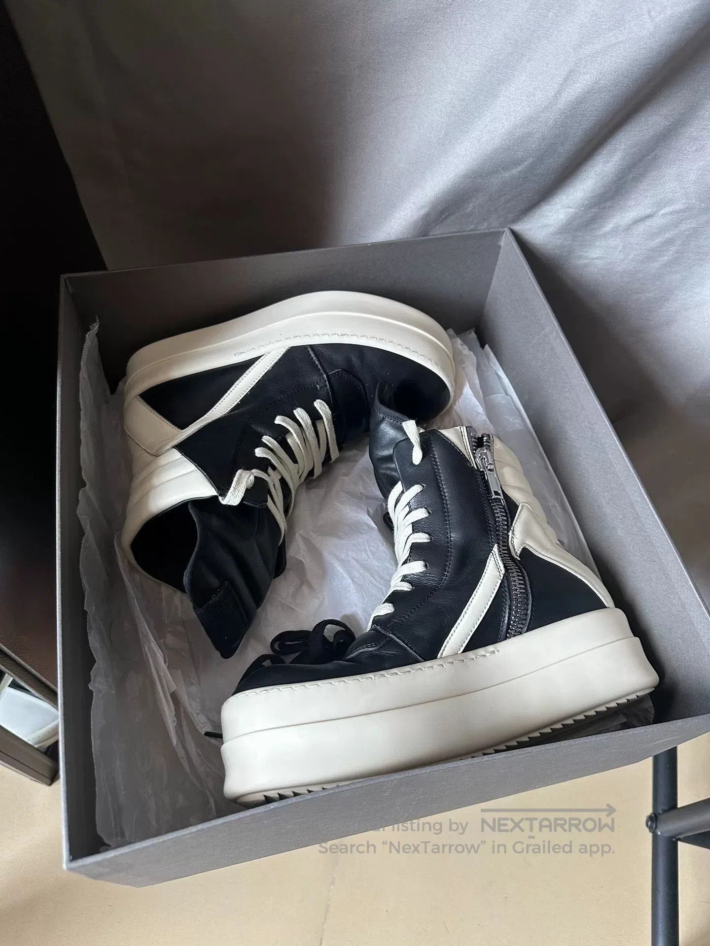 Rick Owens rick owens low triangle shoes size 38. Size US 7.5 / IT 37.5 - 8 Thumbnail