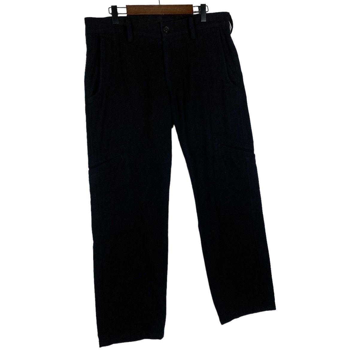 Yohji Yamamoto Vintage Yohji Yamamoto Pour Homme Cotton-Wool Painter Pants Size US 34 / EU 50 - 3 Thumbnail