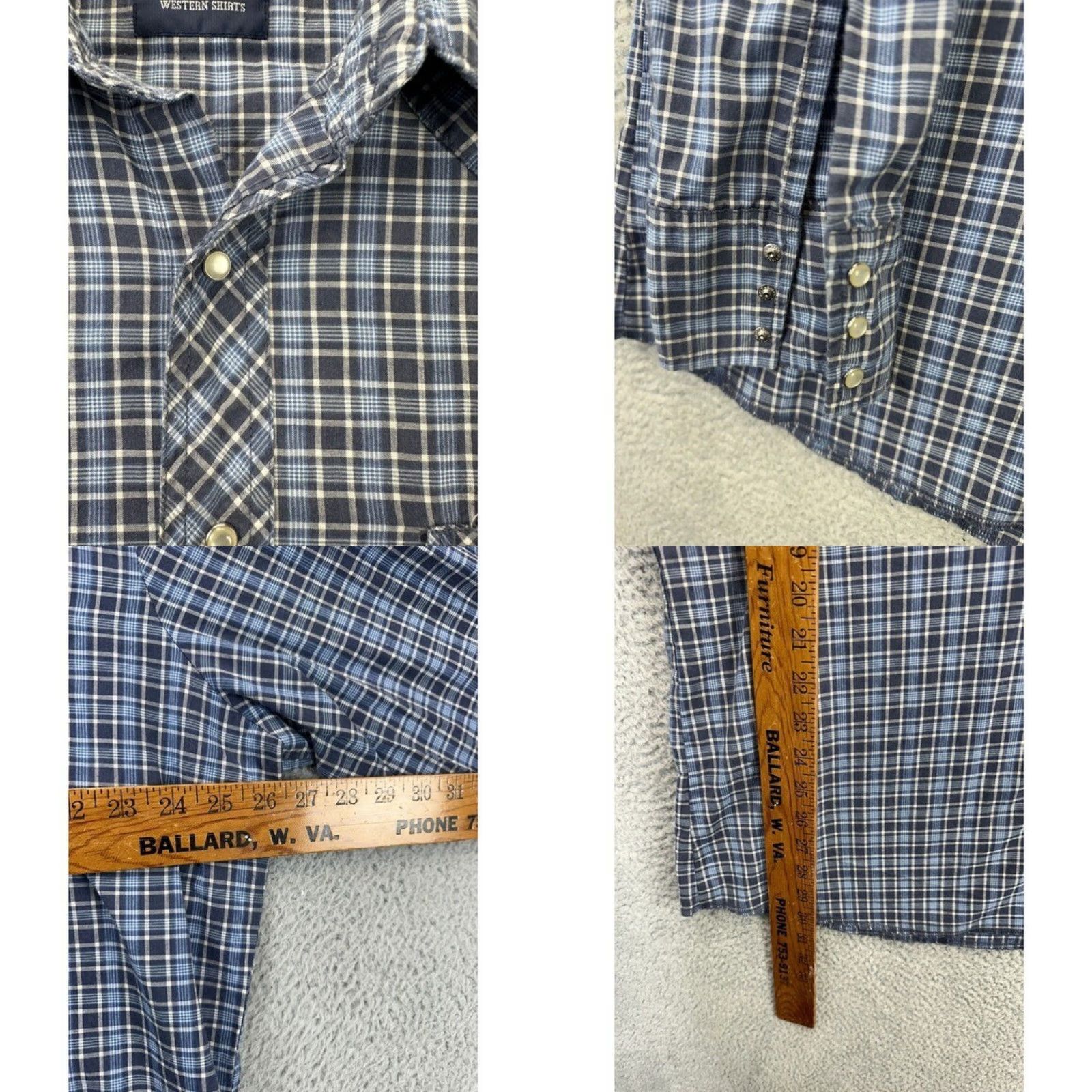 Wrangler VINTAGE Wrangler Shirt? Size US XXL / EU 58 / 5 - 8 Thumbnail
