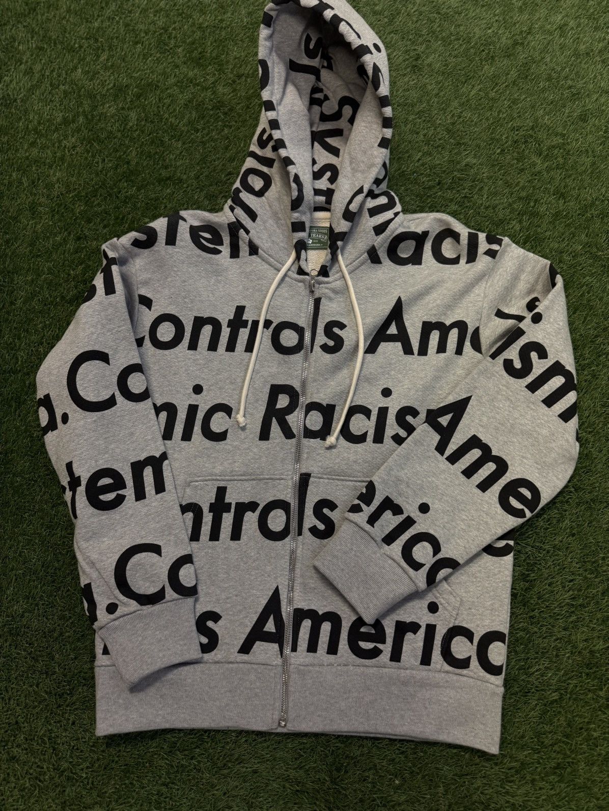 DENIM TEARS Denim Tears Systematic Racism Controls America Hoodie Small Size US S / EU 44-46 / 1 - 4 Thumbnail