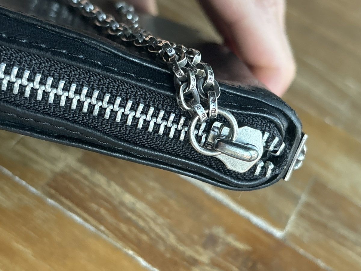 Chrome Hearts CHROME HEARTS STUDDED 3 SIDE ZIP WALLET Size ONE SIZE - 9 Thumbnail