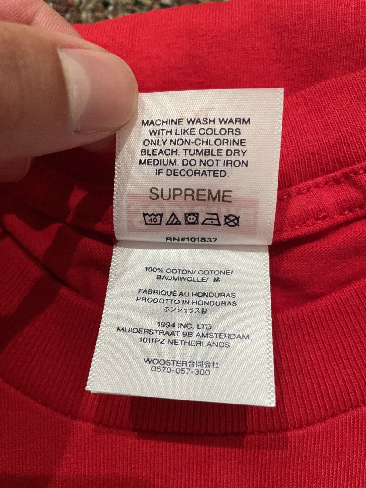 Supreme Supreme Connect Tee (XX-Large) Size US XXL / EU 58 / 5 - 3 Thumbnail
