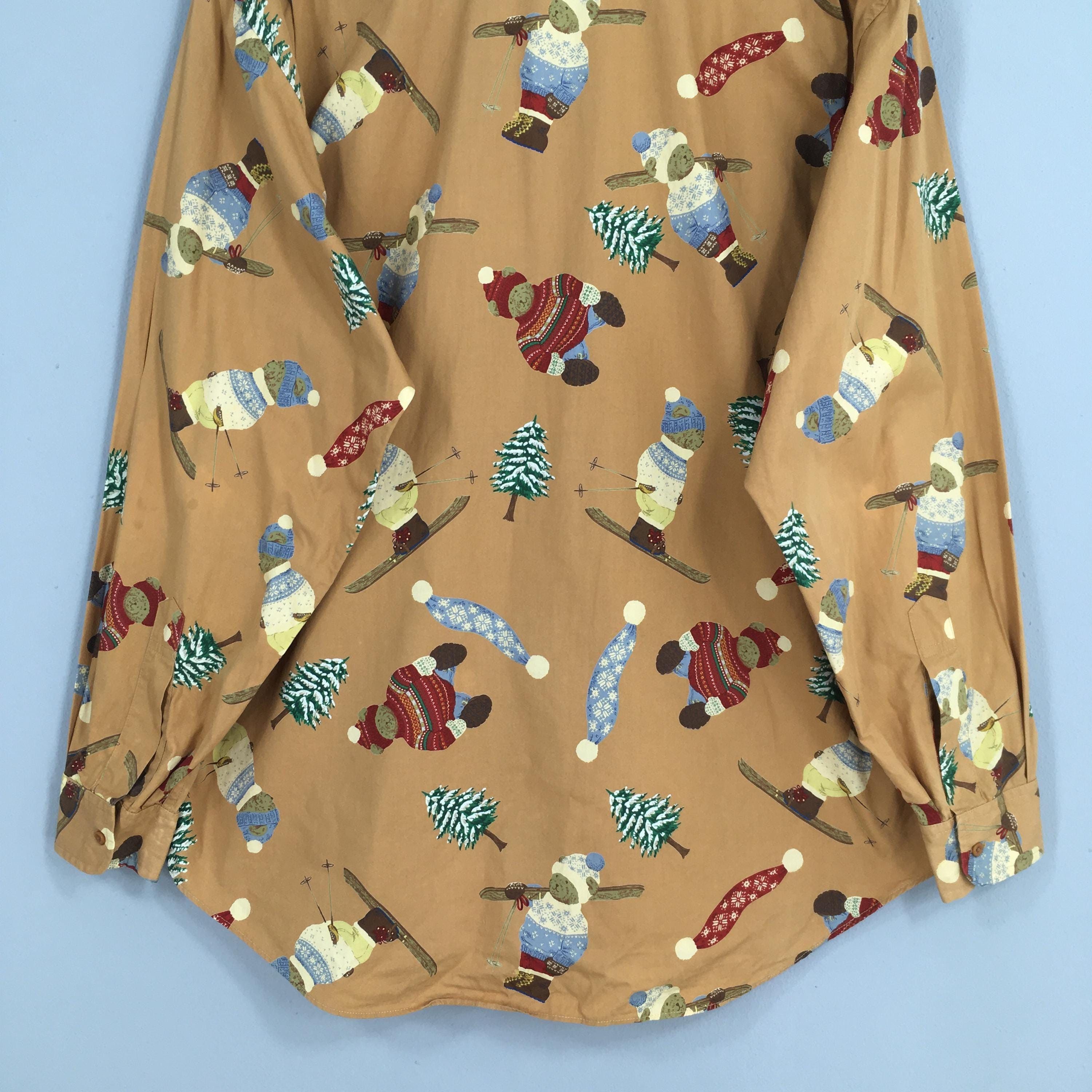 Karl Helmut × Matsuda Vintage 90's Karl Helmut Japan Brown Shirt XLarge Size US XL / EU 56 / 4 - 9 Thumbnail