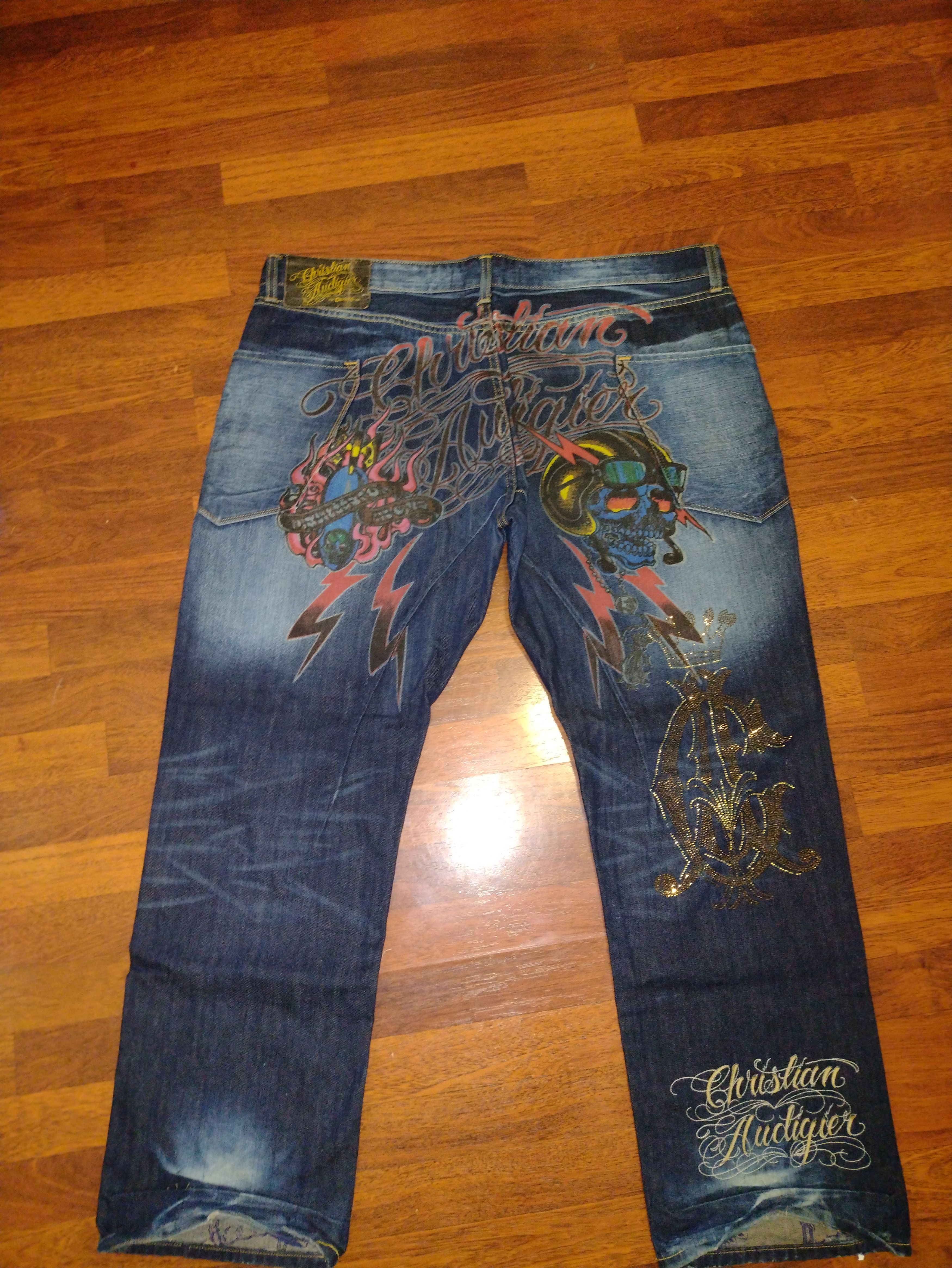 Men's Christian Audigier Denim | Grailed