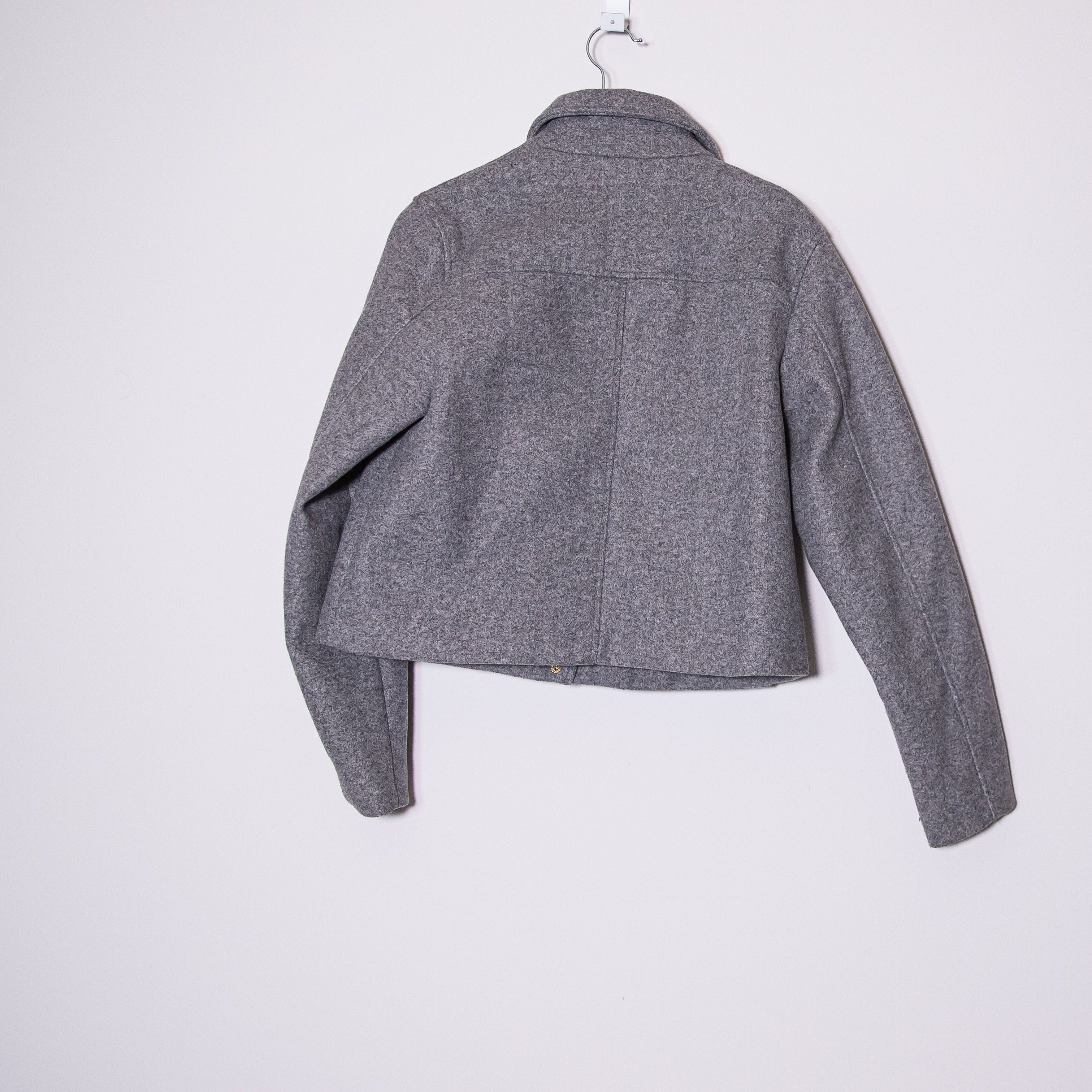 Zara Zara Felt Collared Button Front Oversized Size S / US 4 / IT 40 - 4 Thumbnail