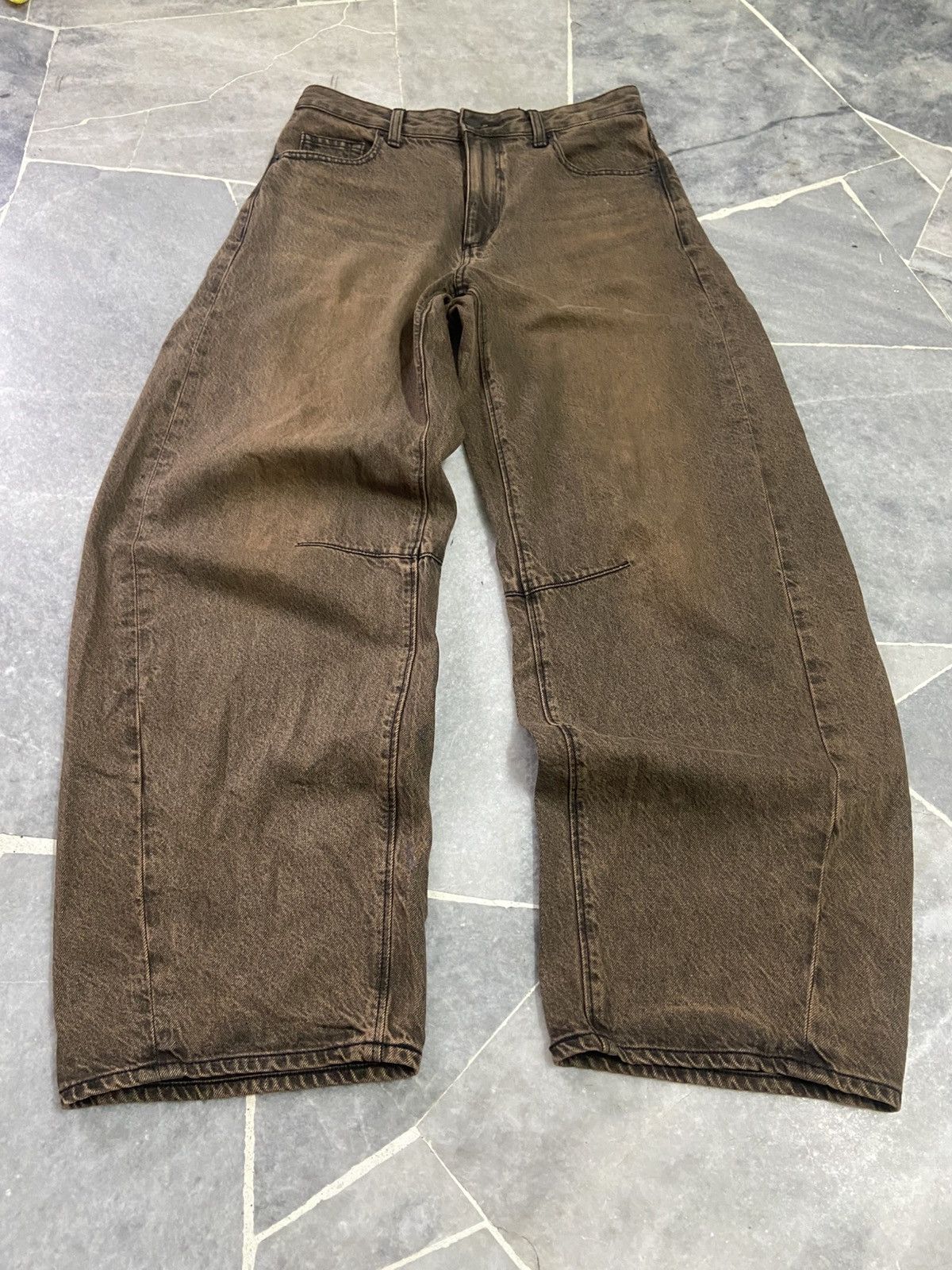 Japanese Brand Gu Japanese Brand jeans Barrel Leg Pants Size US 32 / EU 48 - 9 Thumbnail