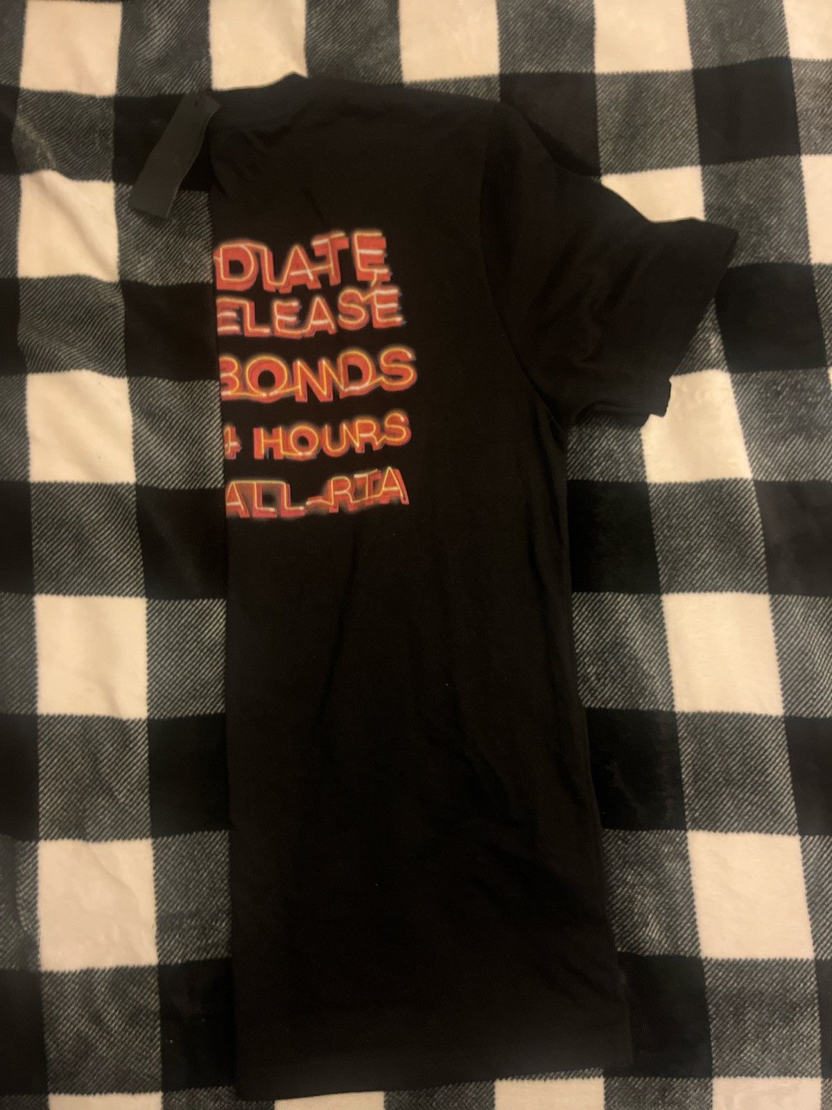 Rta RTA LIAM SHORT SLEEVE TEE | BLACK BAIL BONDS Size US S / EU 44-46 / 1 - 3 Thumbnail