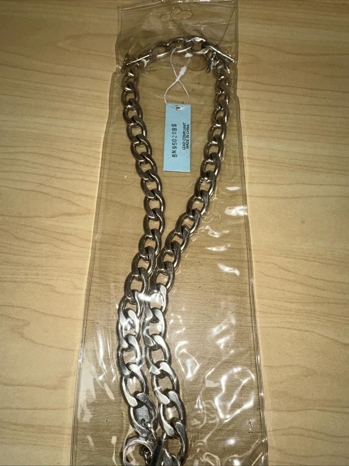 Other Stigma Silver heavy chain necklace-NWT Size ONE SIZE - 6 Thumbnail