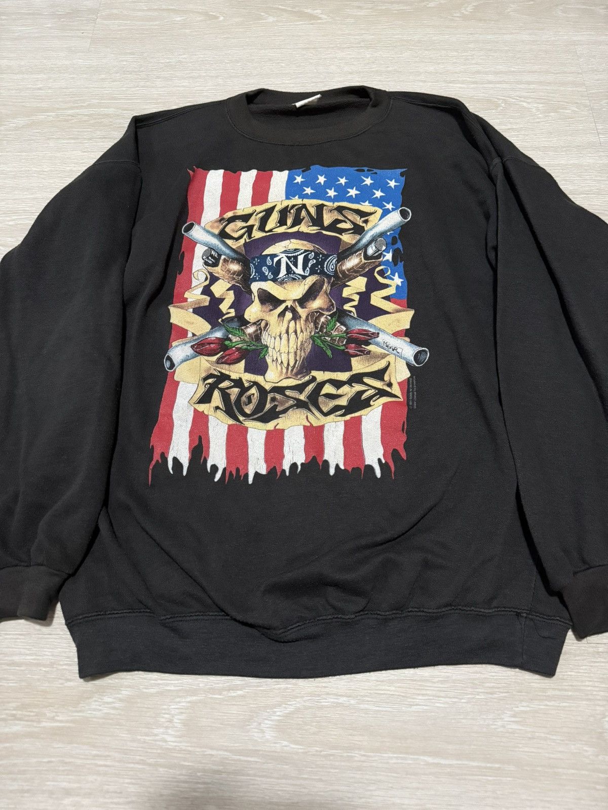 Band Tees × Vintage Gun N Roses 1991 Size US M / EU 48-50 / 2 - 1 Thumbnail