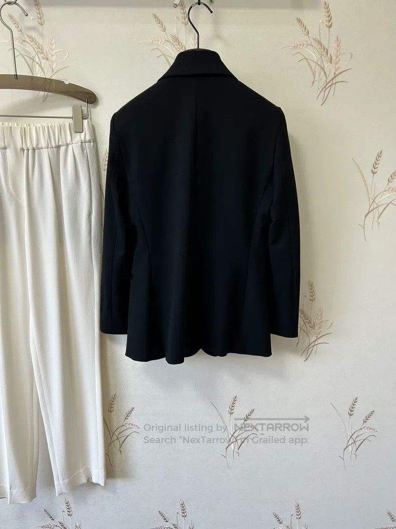 The Row The Row size 6 Black wool blazer Size 36S - 3 Thumbnail