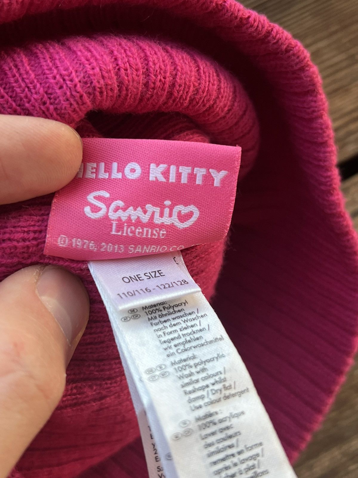 Japanese Brand Vintage Y2K Hello Kitty Anime Cartoon Beanie Hat Size ONE SIZE - 10 Thumbnail