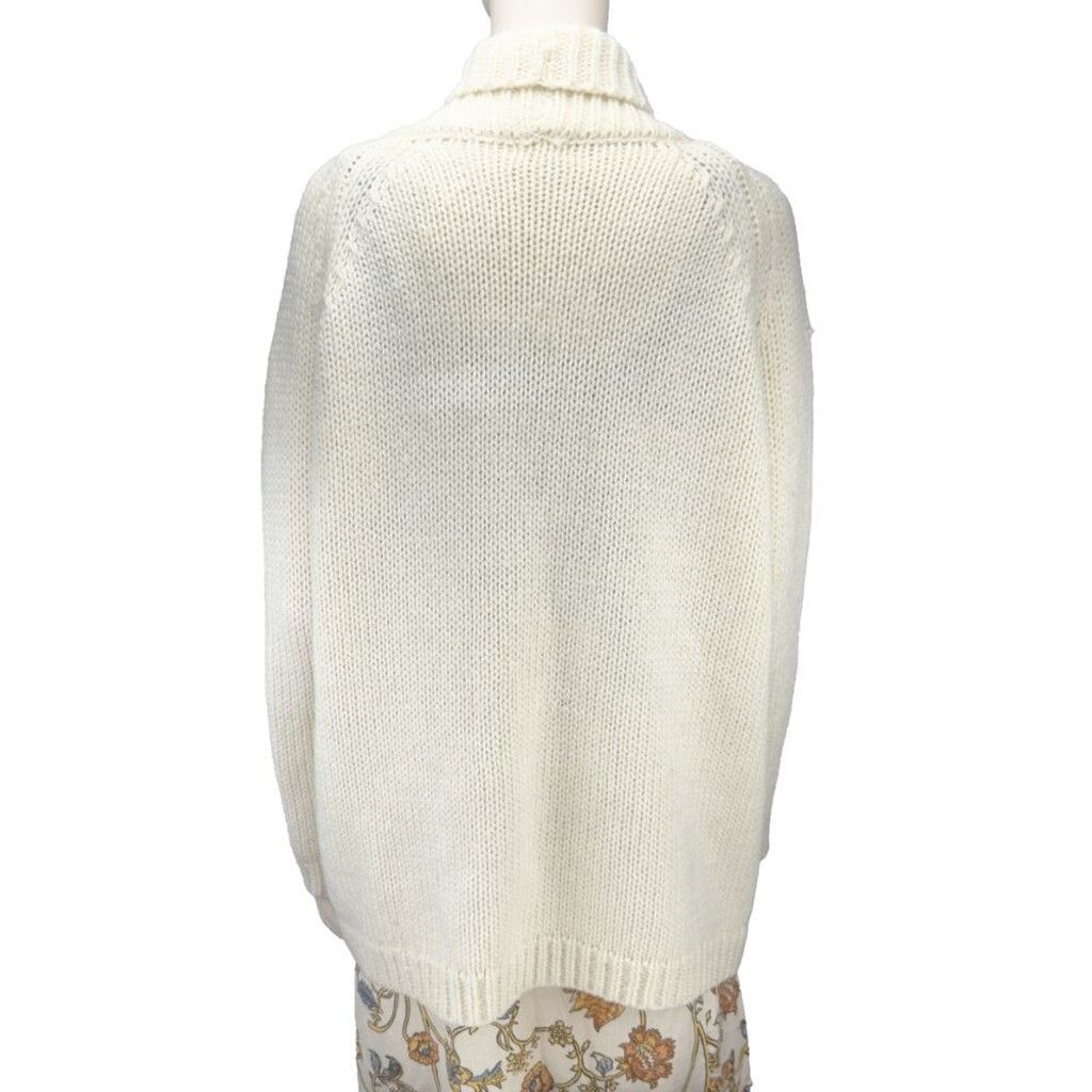narifuri NAÏF MONTREAL Knitted Cream Warm Minimalist Cardigan Size S Size S / US 4 / IT 40 - 3 Thumbnail