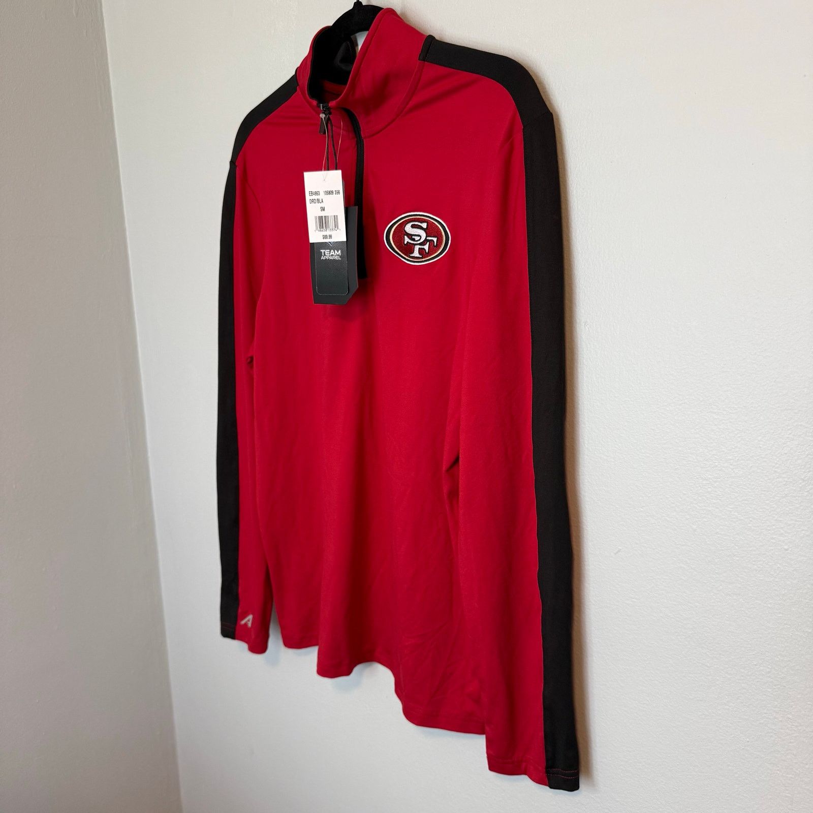 Antigua San Francisco 49ers Antigua NFL Quarter Zip Men’s Size S NWT Size US S / EU 44-46 / 1 - 7 Thumbnail