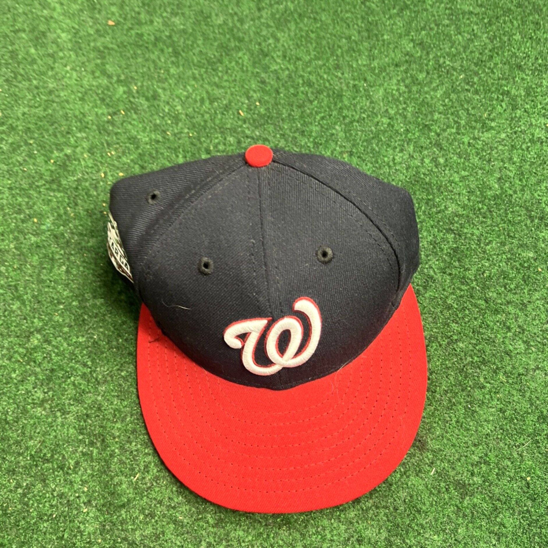Vintage Washington Nationals Capsule Speedway 2018 All Star Game Fitted Hat Size 6 7/8 Size ONE SIZE - 4 Thumbnail