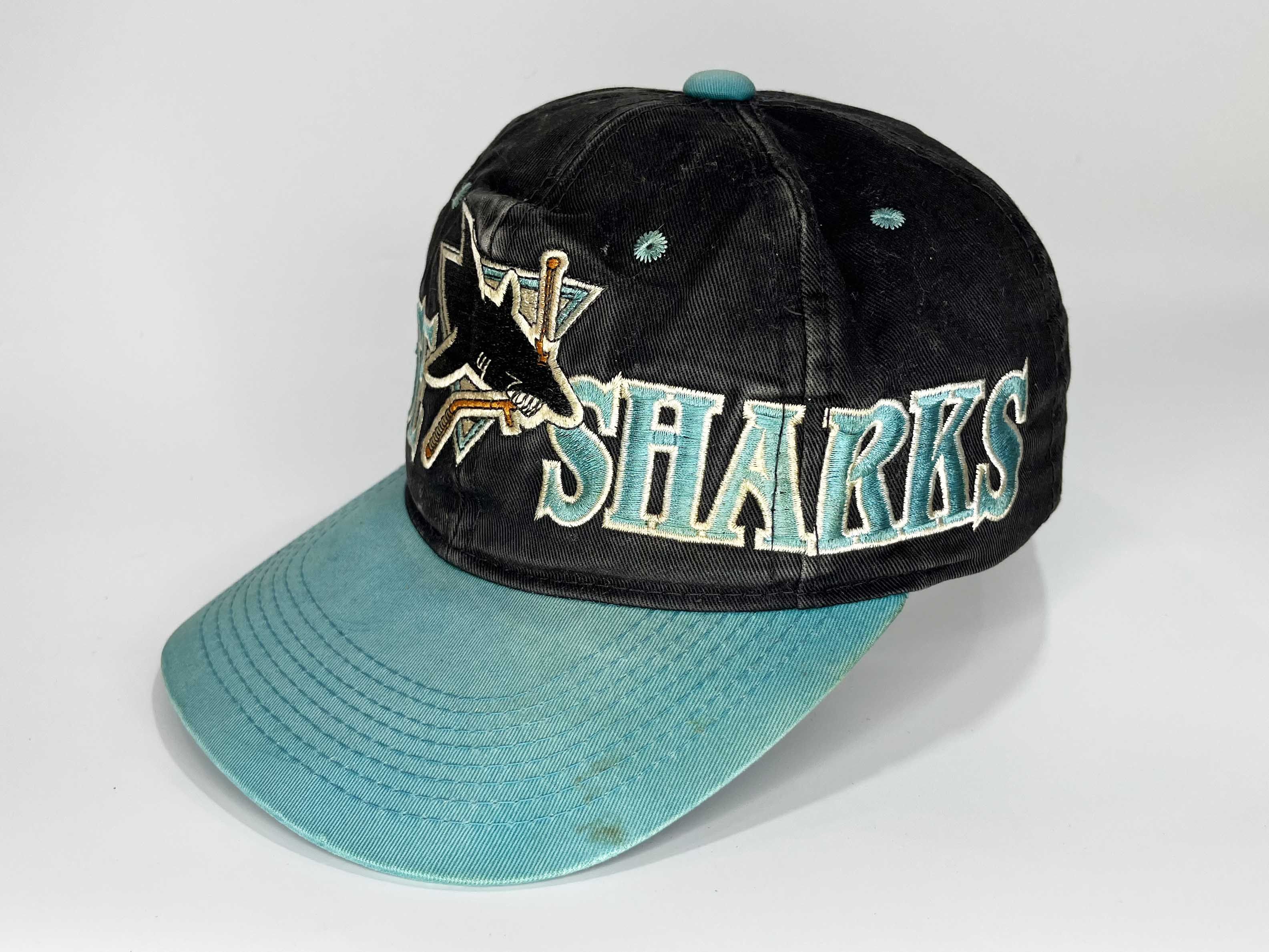 NHL Vintage NHL San Jose Sharks Hockey Snapback Cap Hat Size ONE SIZE - 4 Thumbnail