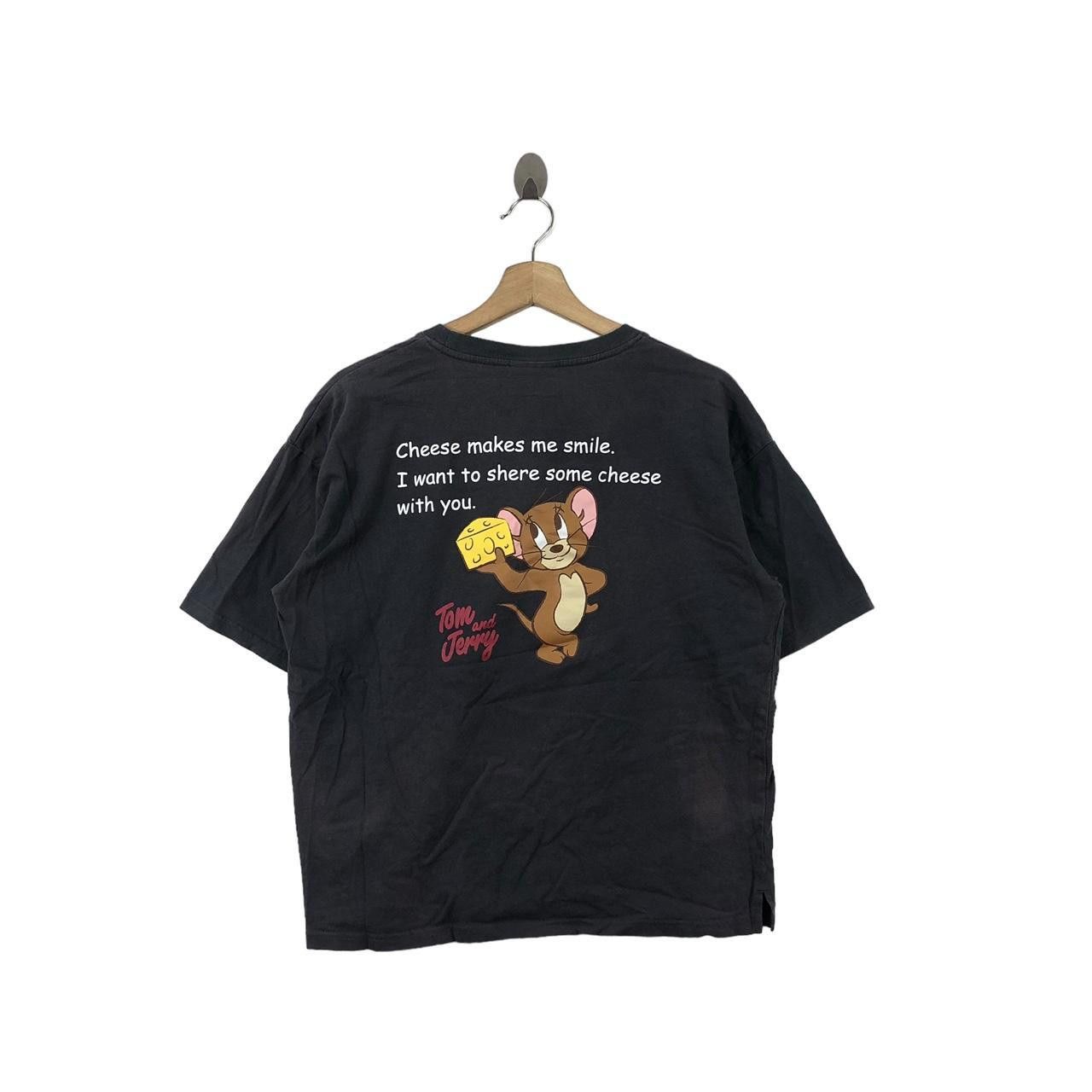 Other MOVIE TOM & JERRY Cartoon Series Cheese Smile Tee Shirt Top Size M / US 6-8 / IT 42-44 - 1 Thumbnail