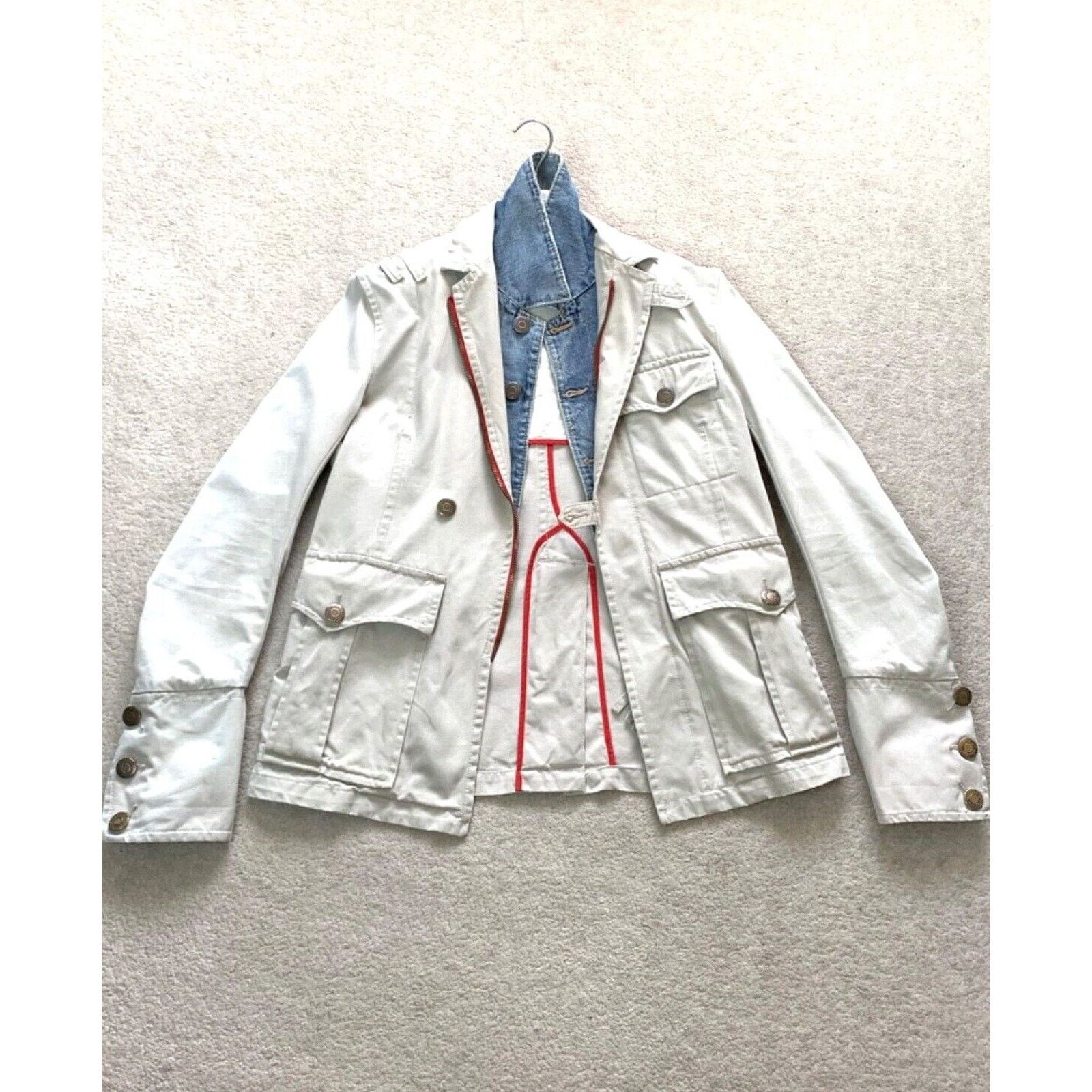 Designer × Dsquared2 Men's DSQUARED2 Coat Jacket Heavyweight SZ EU 50 UK 40 M - L Size US M / EU 48-50 / 2 - 1 Thumbnail