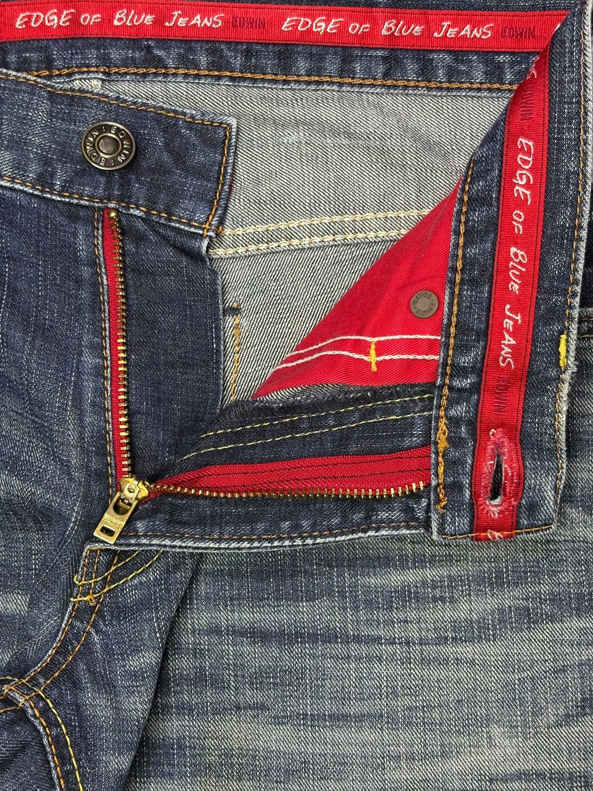 Edwin × Japanese Brand Vintage Japanese Edwin Faded Mud Wash Bootcut Jeans Size US 32 / EU 48 - 9 Thumbnail
