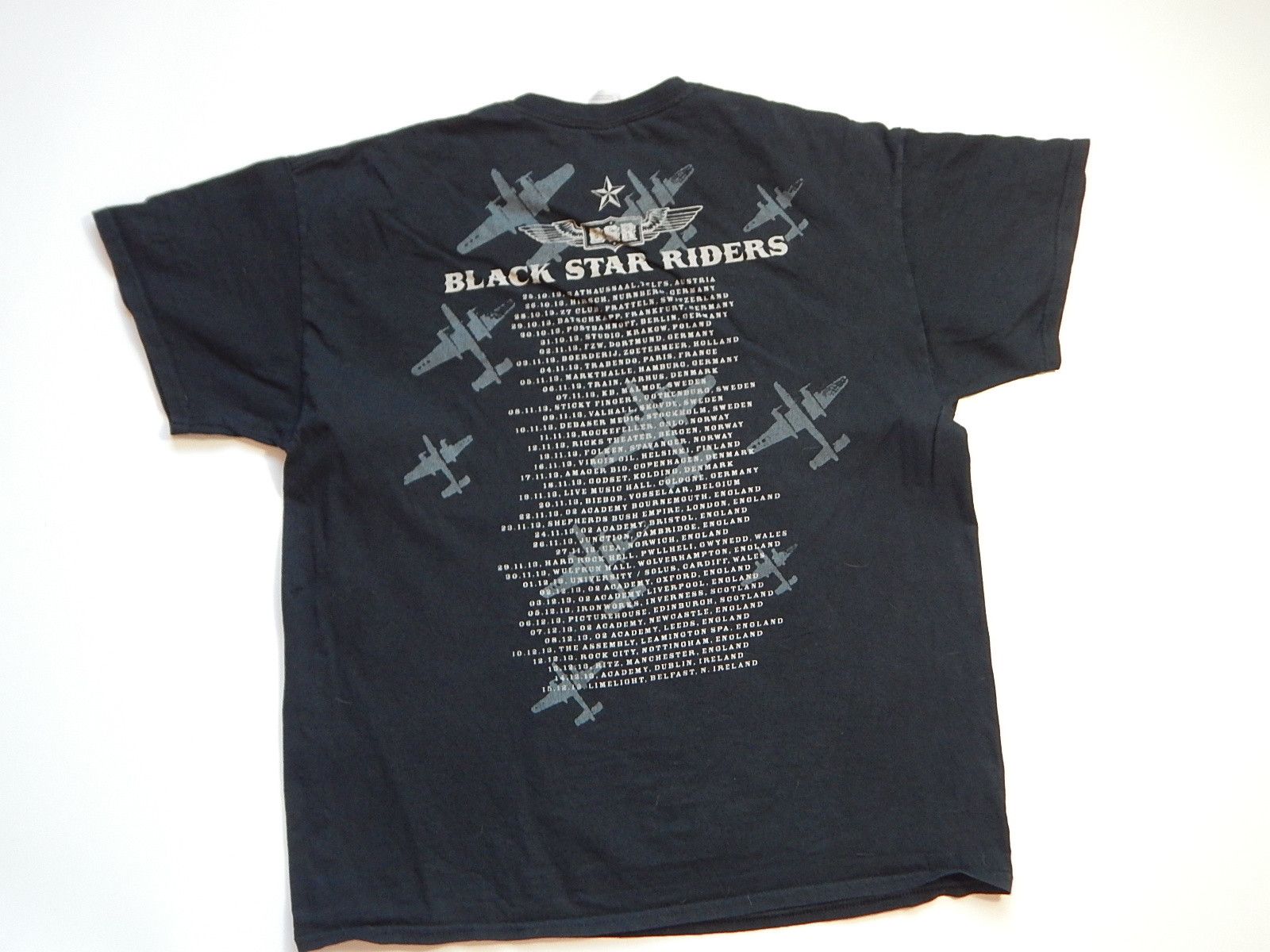 Band Tees black star riders heavy metal rock band tour tee Size US XL / EU 56 / 4 - 5 Thumbnail