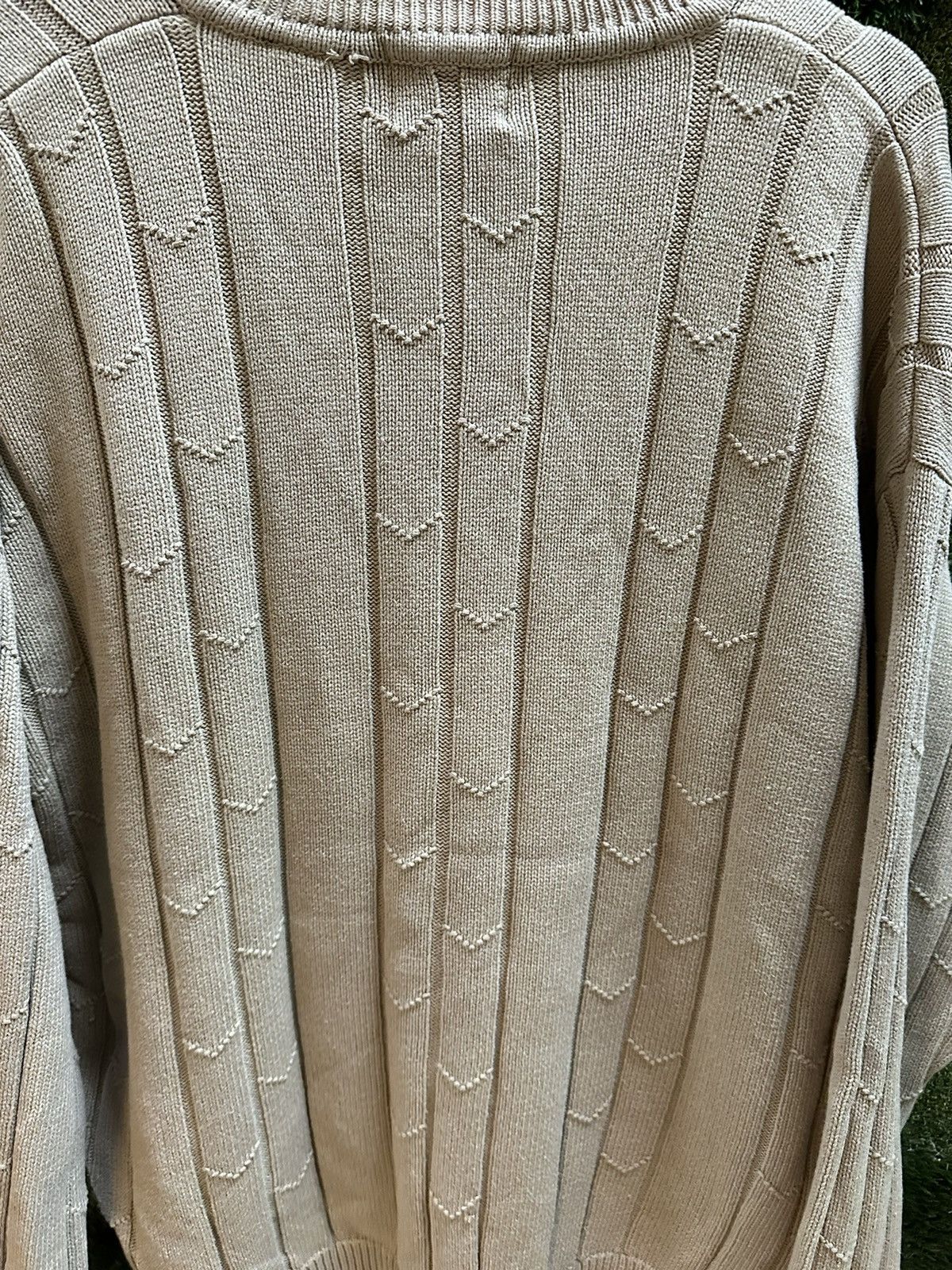 Greg Norman × Vintage Vintage Greg Norman Textured V-Neck Sweater Size XL Size US XL / EU 56 / 4 - 5 Thumbnail