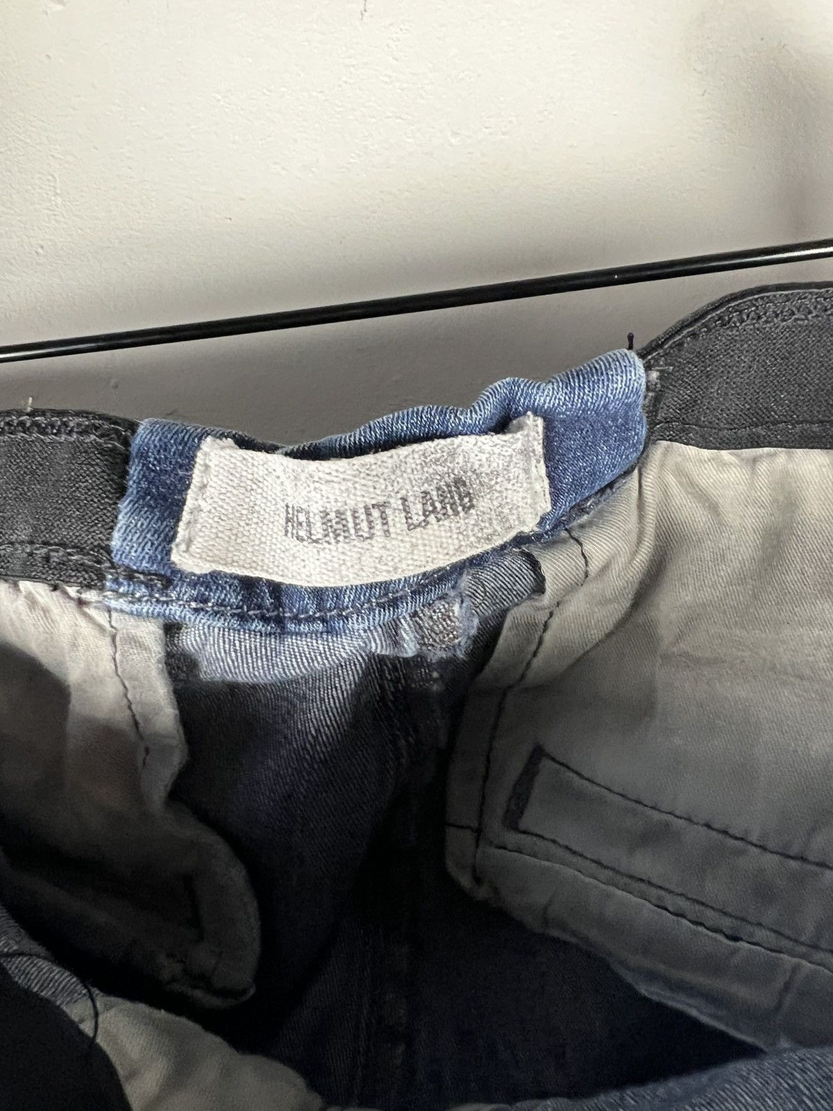 Helmut Lang Helmut lang denim print leggings Size 26" / US 2 / IT 38 - 4 Thumbnail