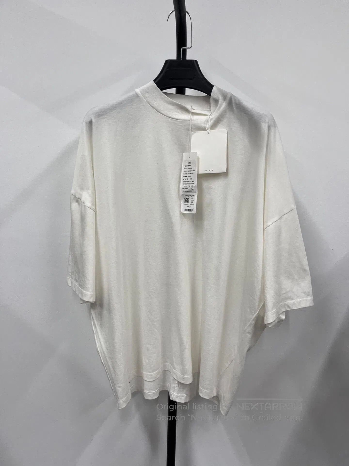 The Row THE ROW Sato Organic Cotton Short-Sleeve T-Shirt. Size M / US 6-8 / IT 42-44 - 1 Thumbnail