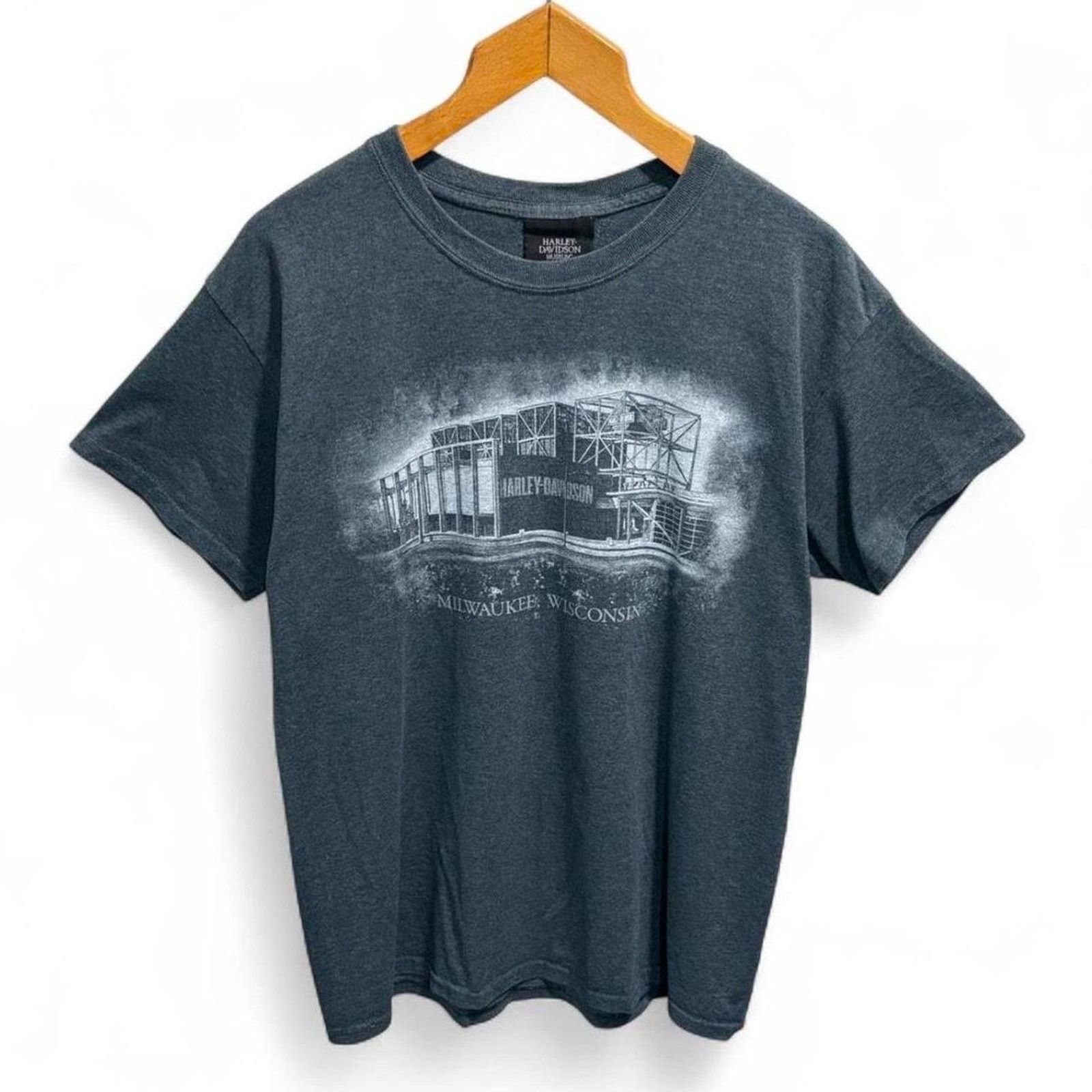 Harley Davidson Vintage harley davidson meuseum graphic t shirt Size US L / EU 52-54 / 3 - 1 Thumbnail