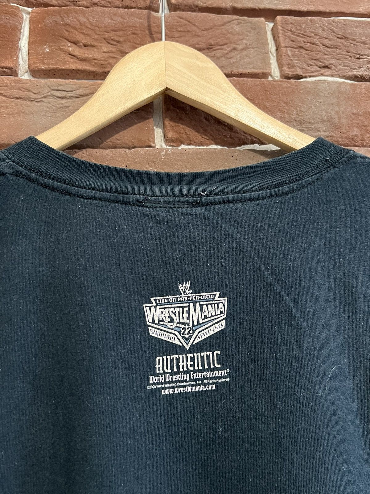 Vintage Vintage Undertaker t shirt 00s like Sting Razor Stone Cold Size US XL / EU 56 / 4 - 4 Thumbnail