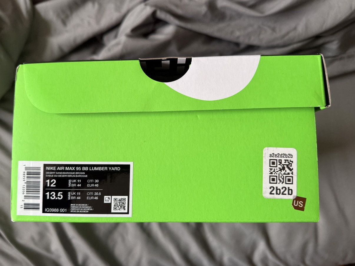 Nike Nike Air Max 95 Ducks of a Feather Oregon Ducks Lumber Yard Size US 12 / EU 45 - 8 Thumbnail