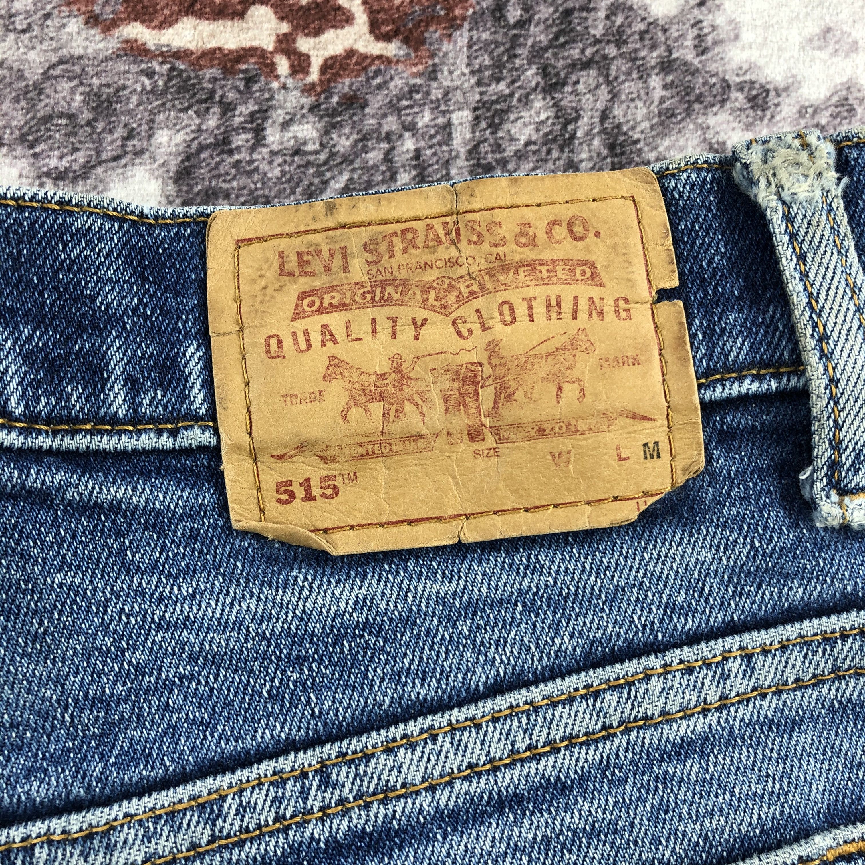 Levi's × Vintage Vintage 90s Levis 515 Flare Jeans-JM2586 Size US 28 / EU 44 - 6 Thumbnail