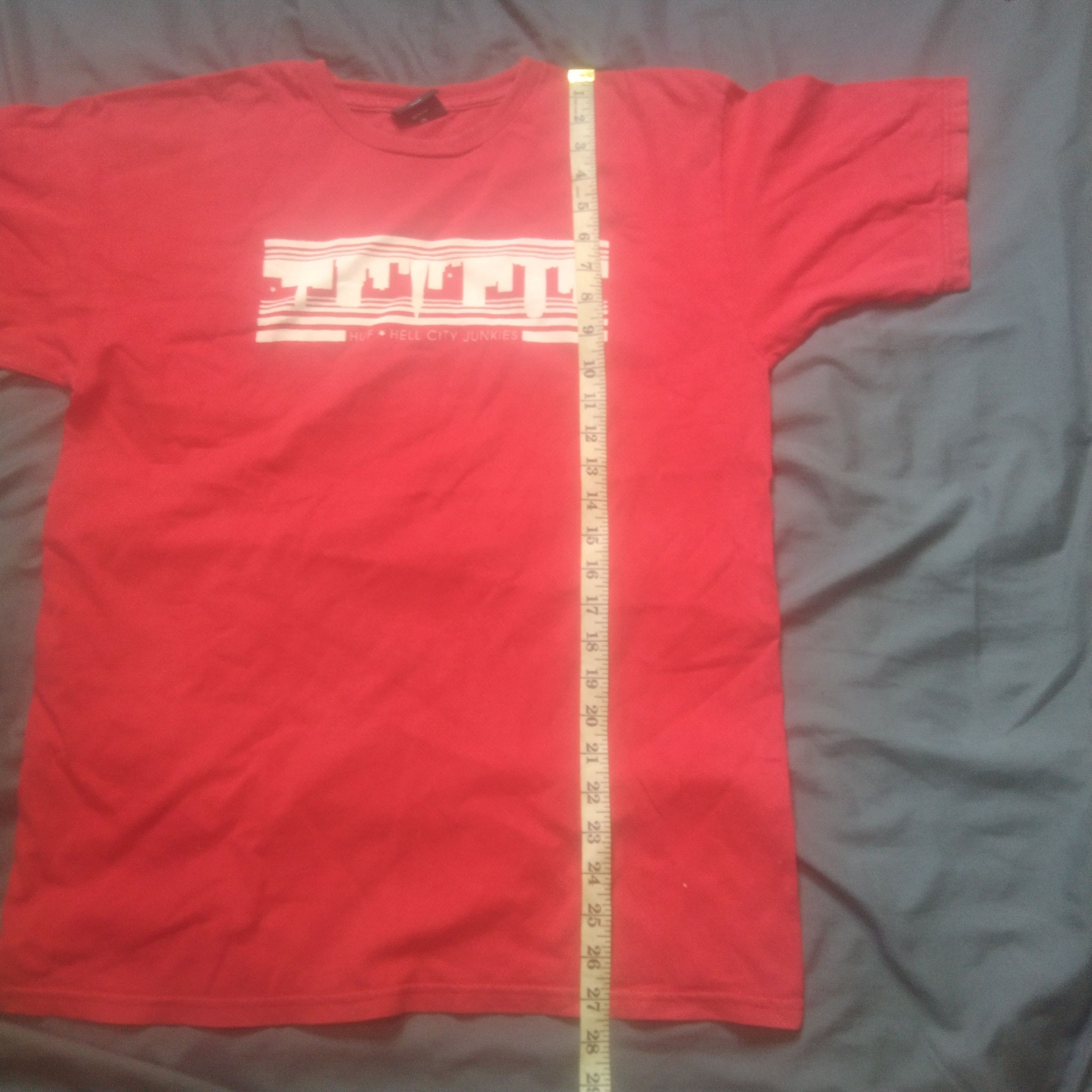 HUF Hell City Junkies tee
