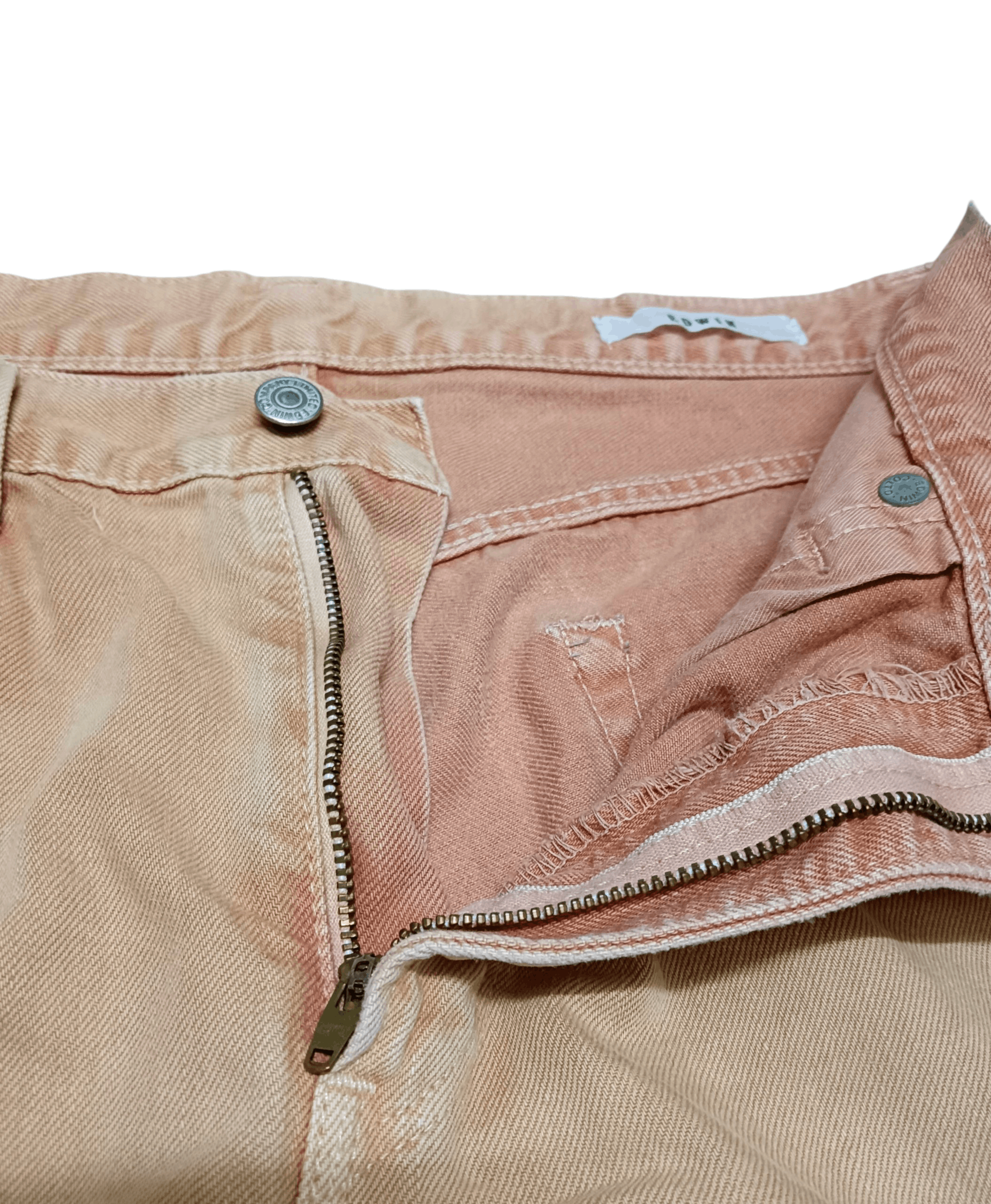 Edwin Edwin Japan Orange Jeans Denim Size US 36 / EU 52 - 4 Thumbnail