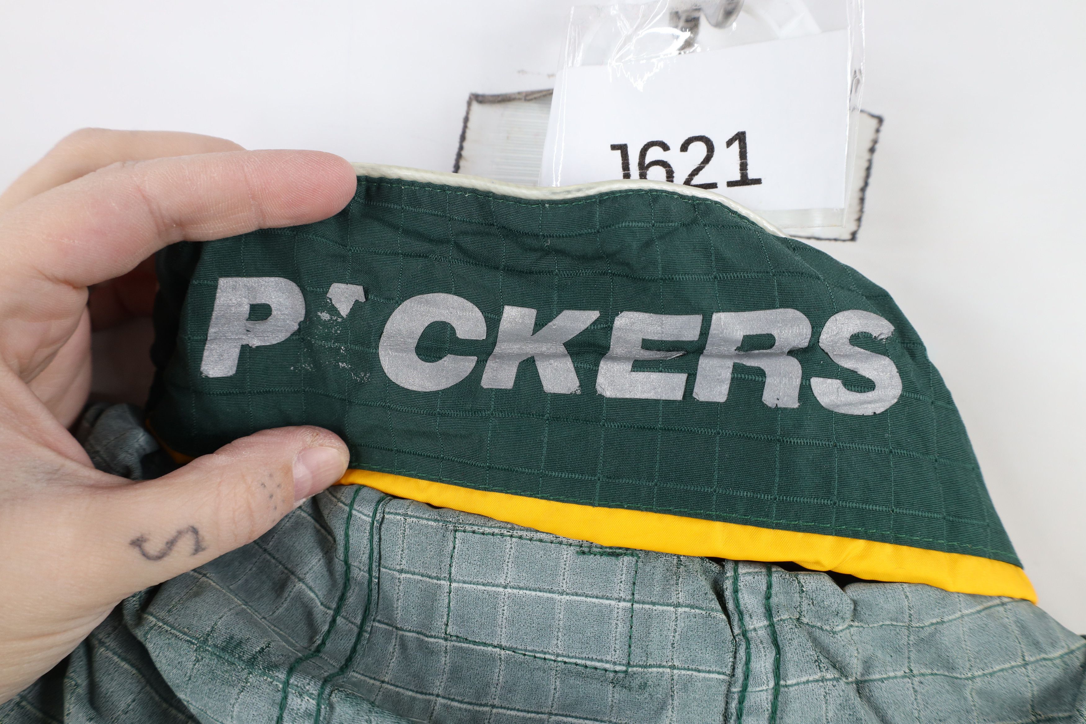 Starter × Vintage Vintage 90s Starter Green Bay Packers Pullover Anorak Jacket Size US XL / EU 56 / 4 - 12 Thumbnail